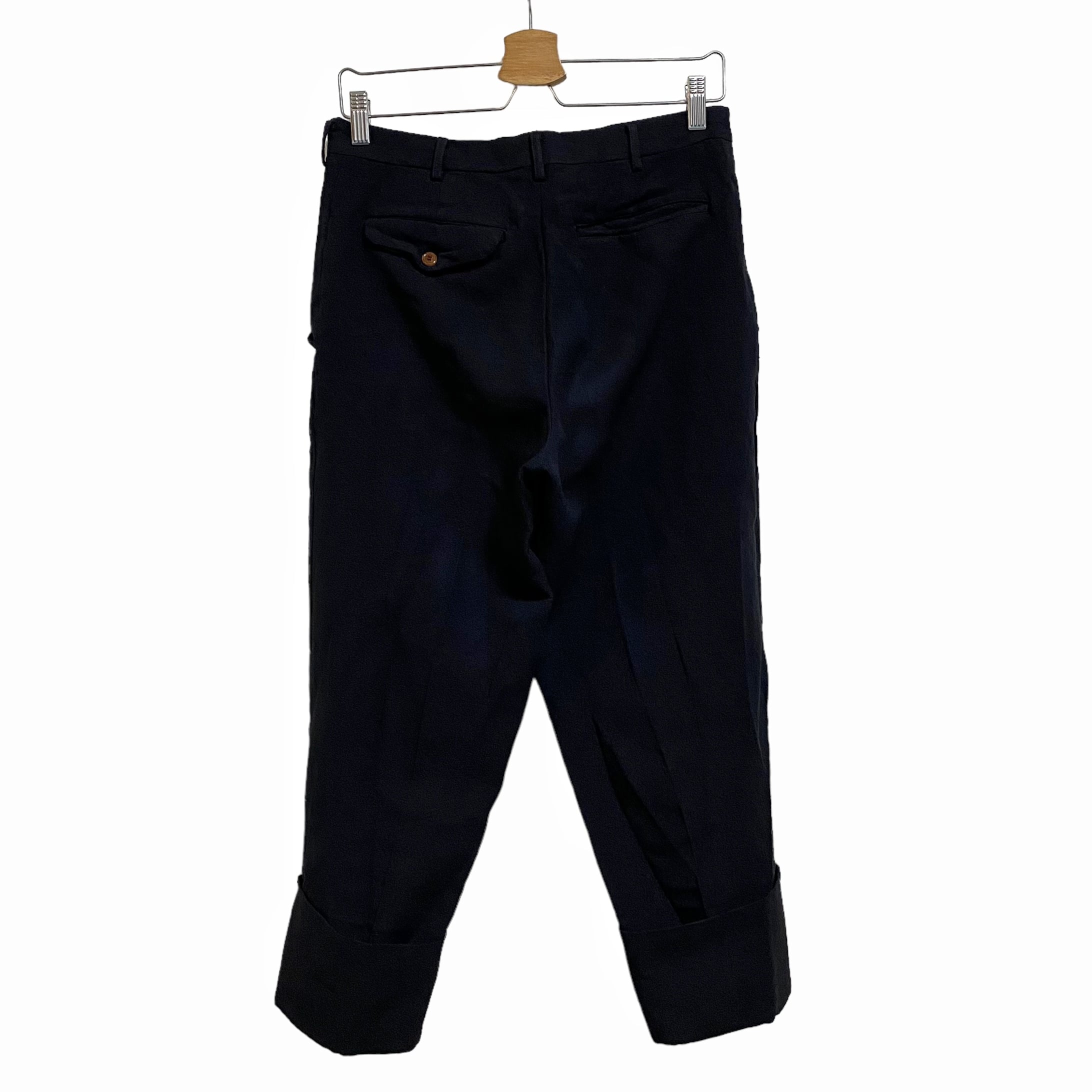 BLACK COMME des GARCONS】サルエルAD2010 ポリ縮