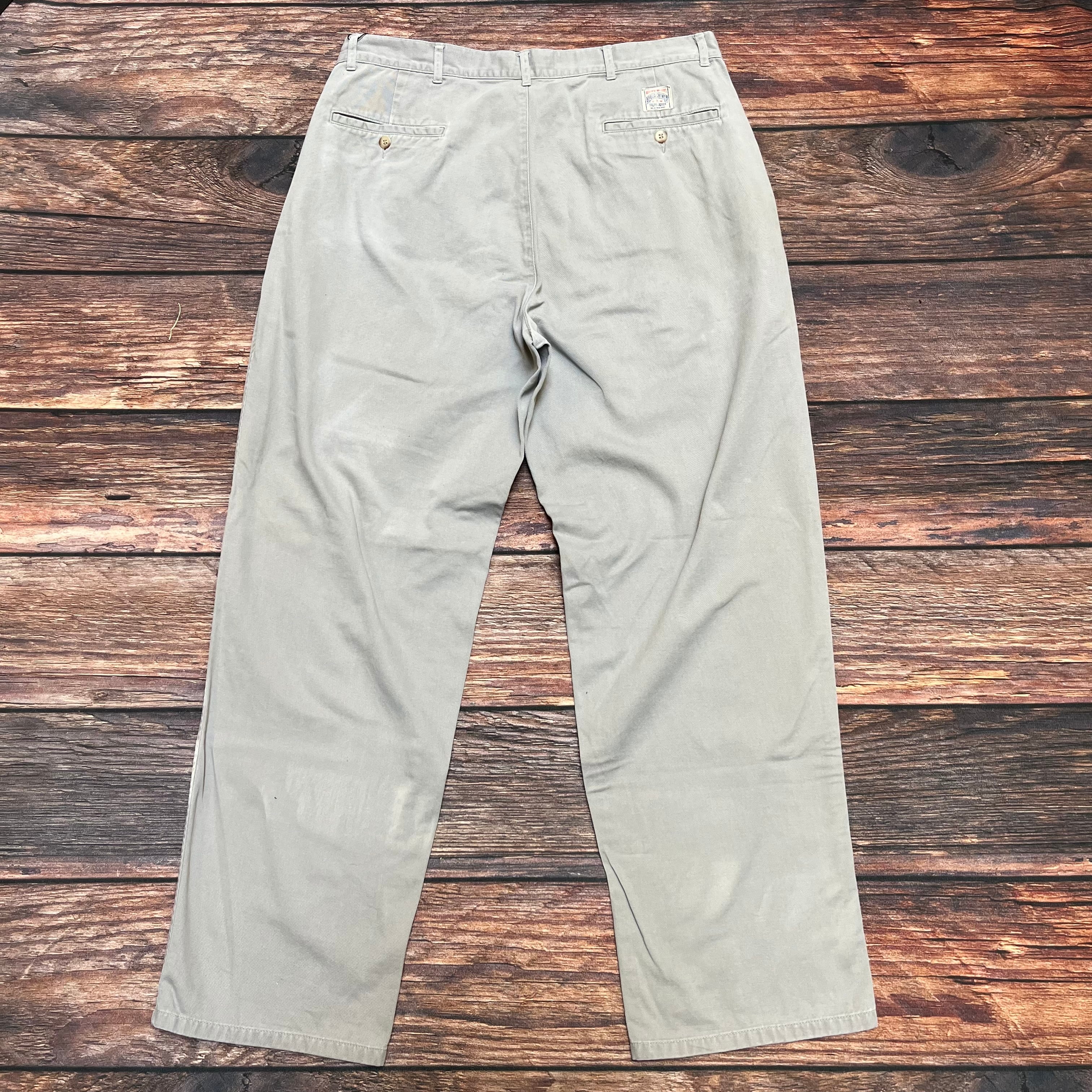 Ralph Lauren ラルフローレン ポロチノ 初期型 W36 L32 | 古着屋DIGDIG