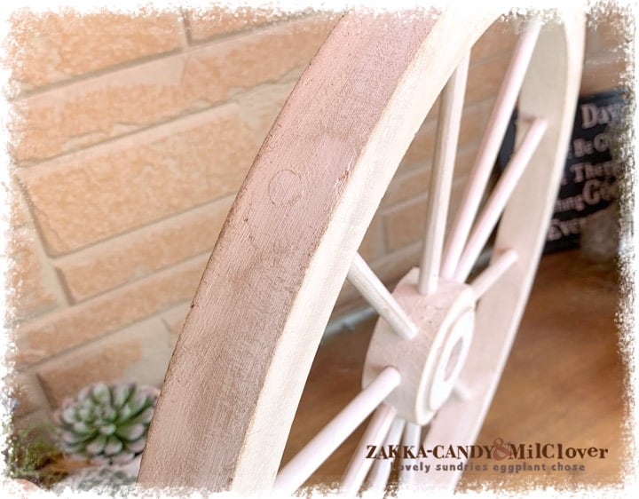 木製車輪 ウッド ホイール ガーデンウィール /ガーデン雑貨 ナチュラル