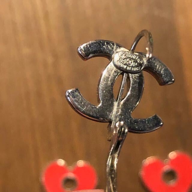 CHANEL Earrings♡シャネル 2way ピアス ココマーク ハート 04P ピンク