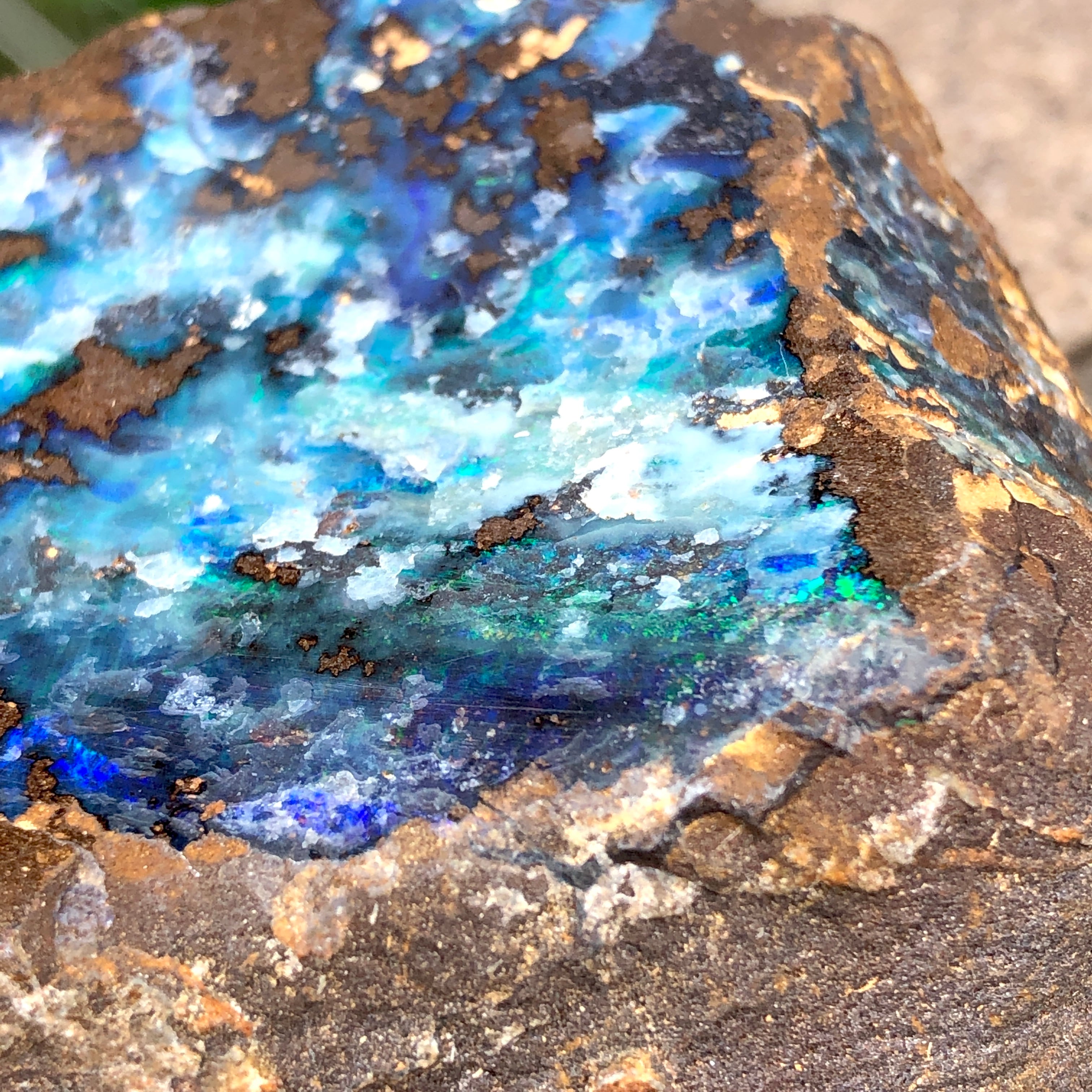 ビッグサイズ！ボルダーオパール原石オーストラリア産Y259 | Pay ID