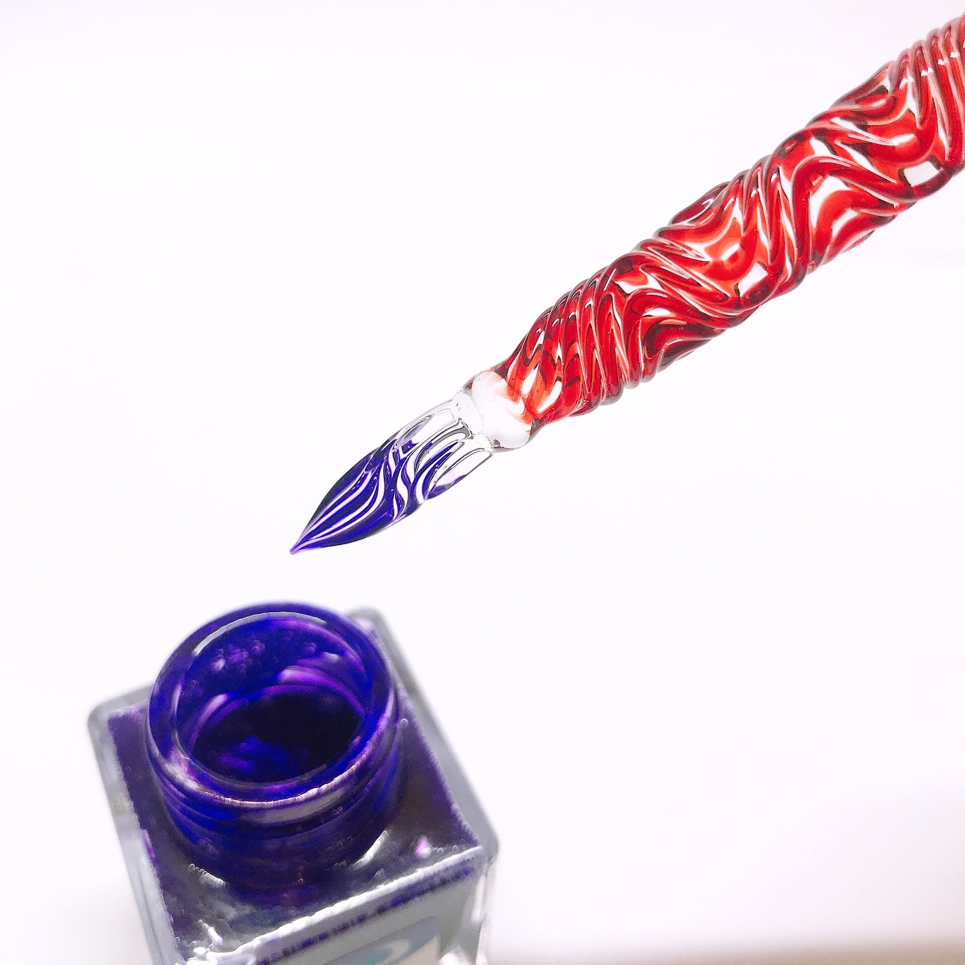 HASEガラス工房 オカモトヤ すずのね キャラバン限定 ガラスペン レア