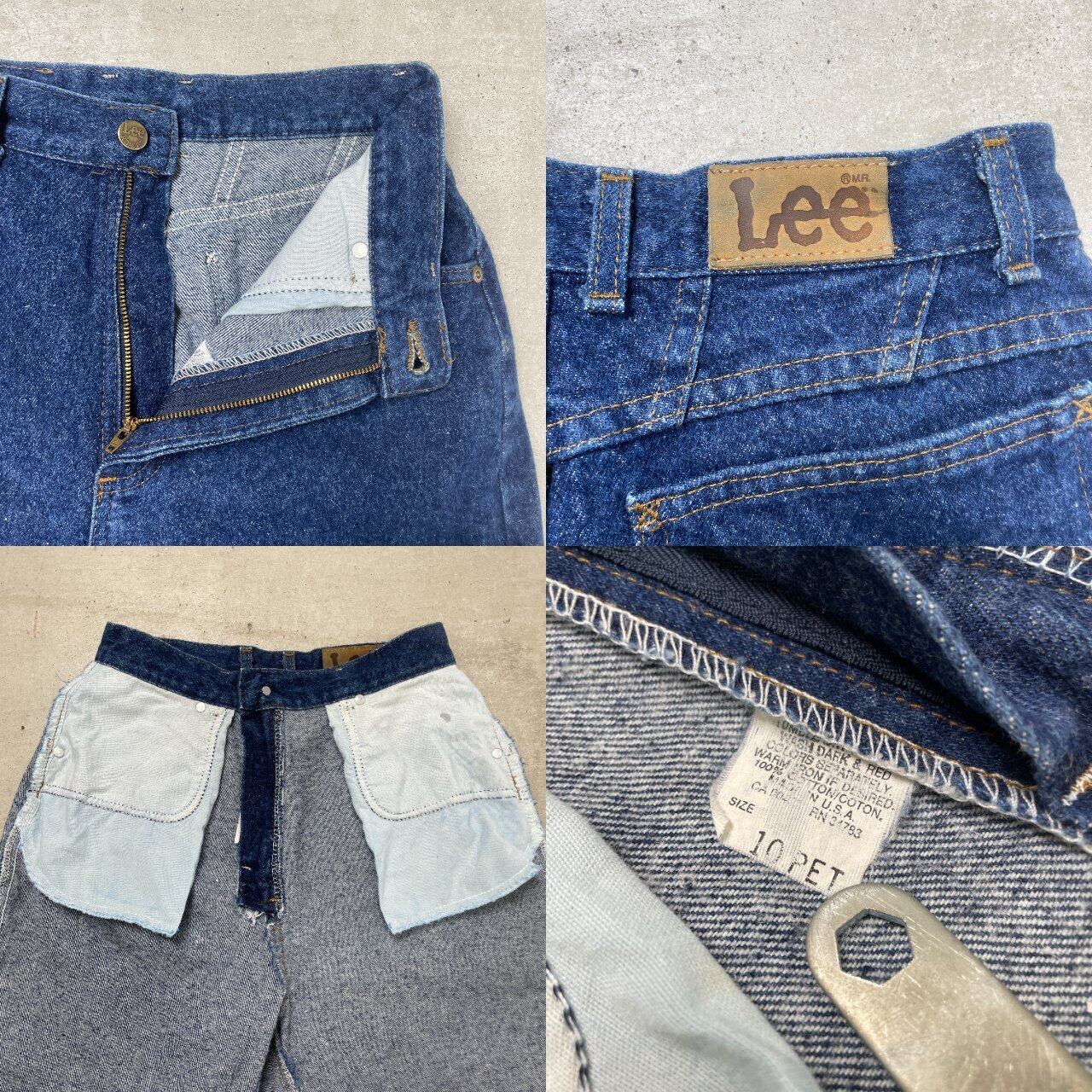 90年代 USA製 Lee リー デニムパンツ テーパード メンズW26相当