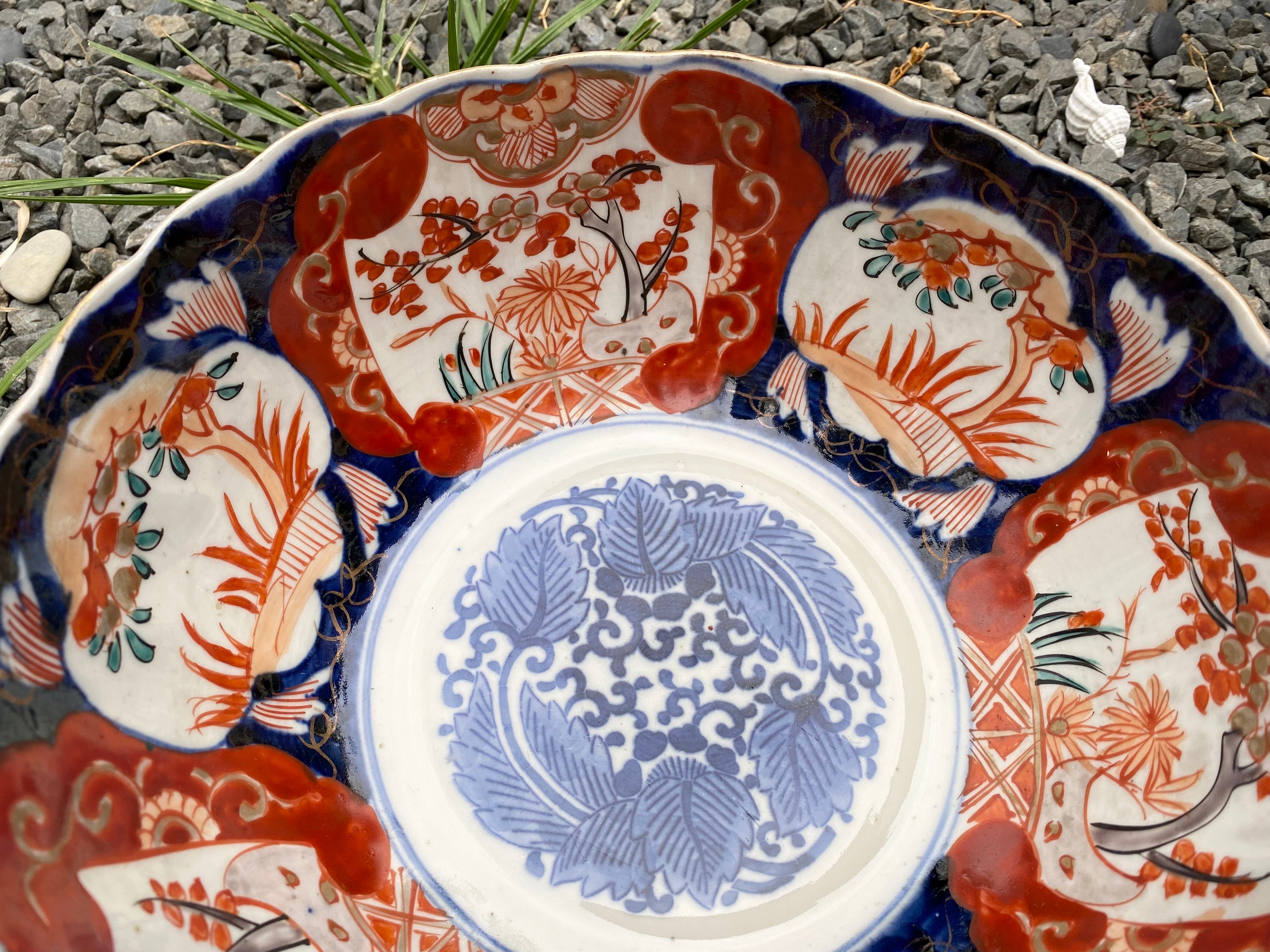 赤絵古伊万里 八寸鉢 | 古道具・骨董 あんてぃーくかのん。