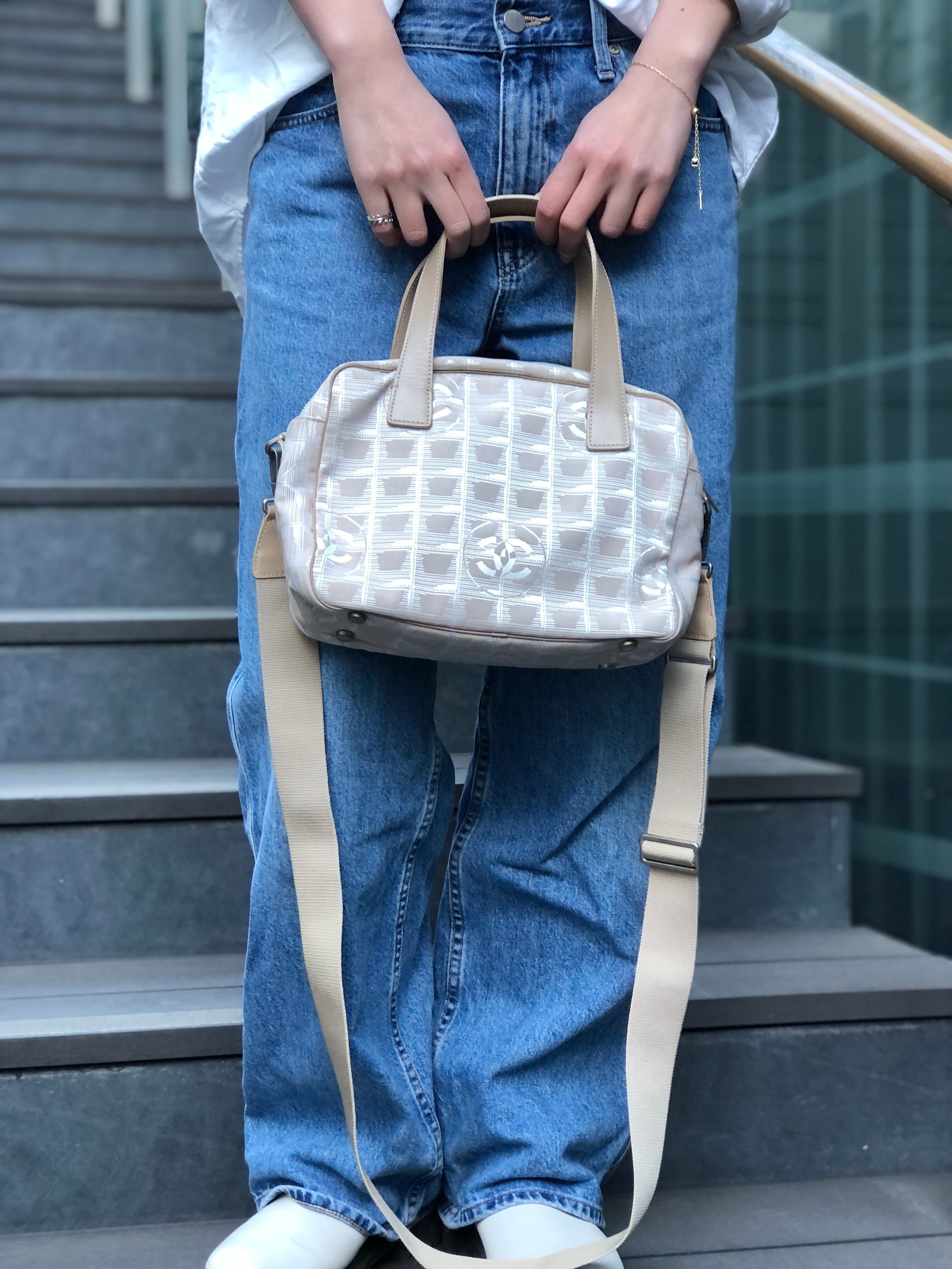CHANEL シャネル ニュートラベルライン 2way ショルダーバッグ