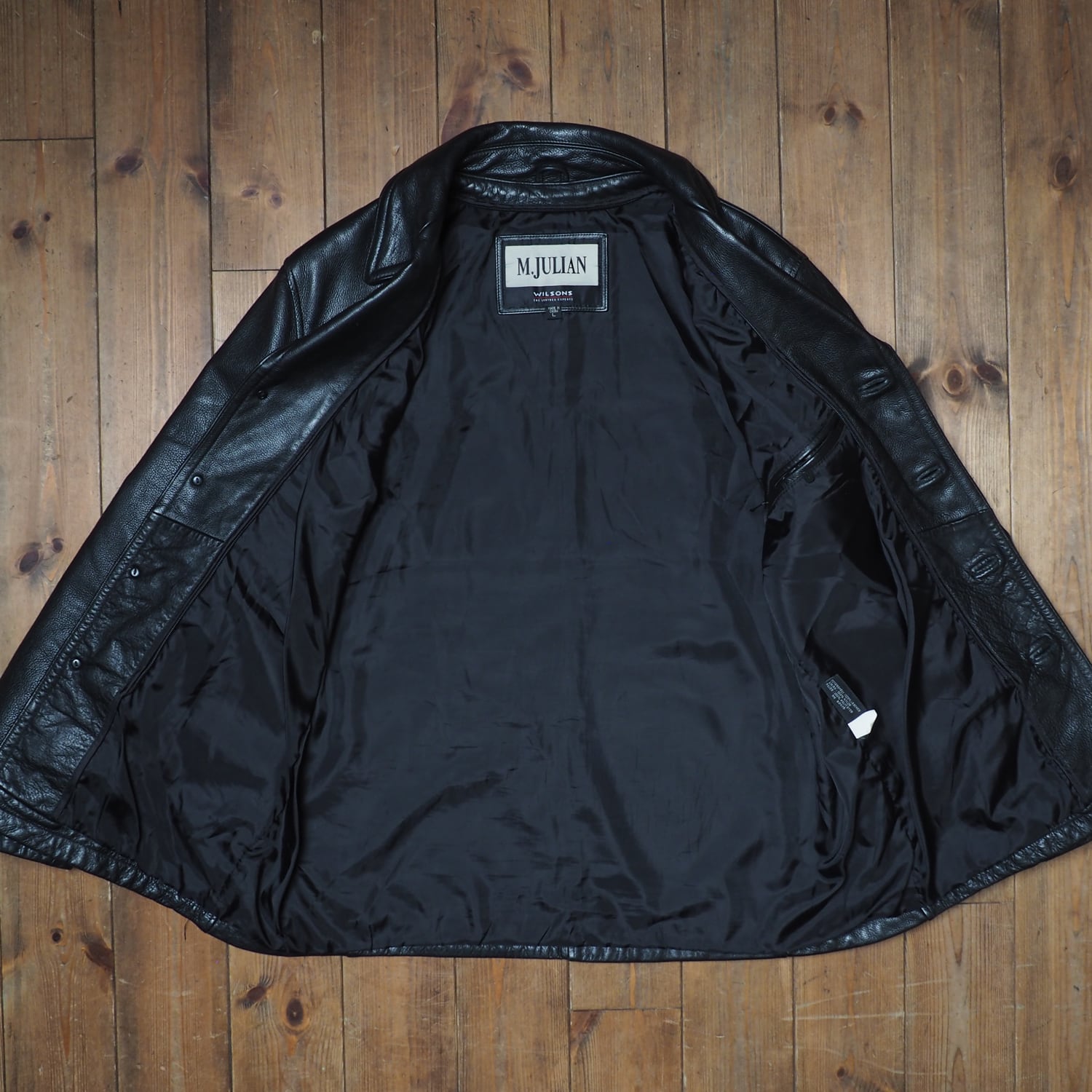 90's WILSONS “M.JULIAN” Grain Leather Coat | 古着屋シミー