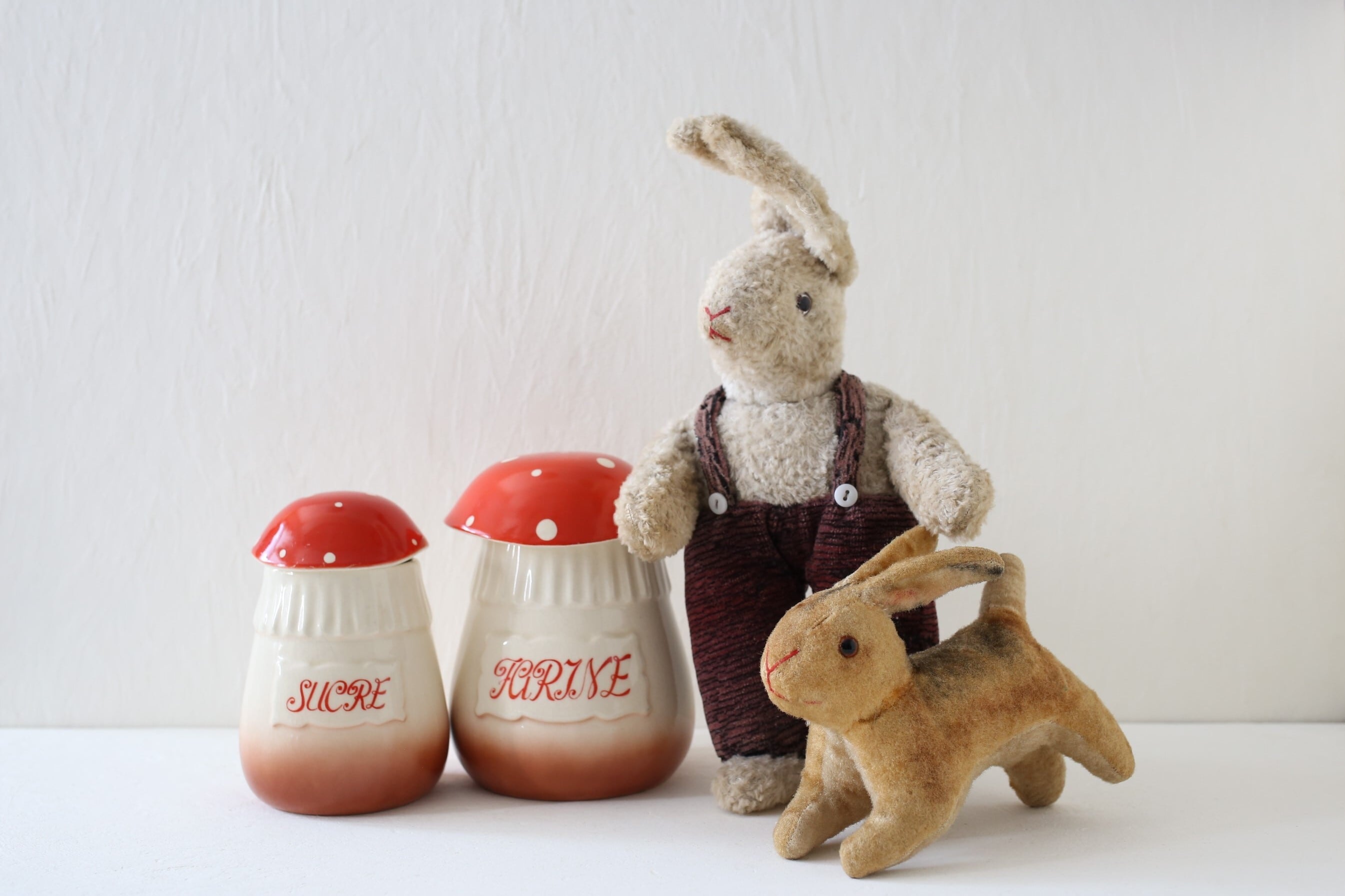 ドイツ アンティーク ヴィンテージ ウサギのぬいぐるみ N-04239 | EMUPARIS