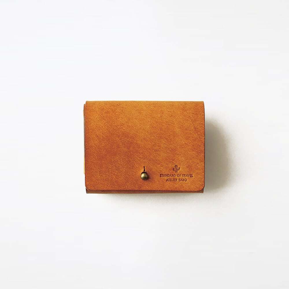 めっちゃ入る 三つ折り財布（ギボシVer）【ブラウン】（在庫あり