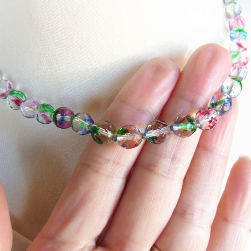 アンティーク ガラスボタン 19〜20世紀 オーストリア・チェコ