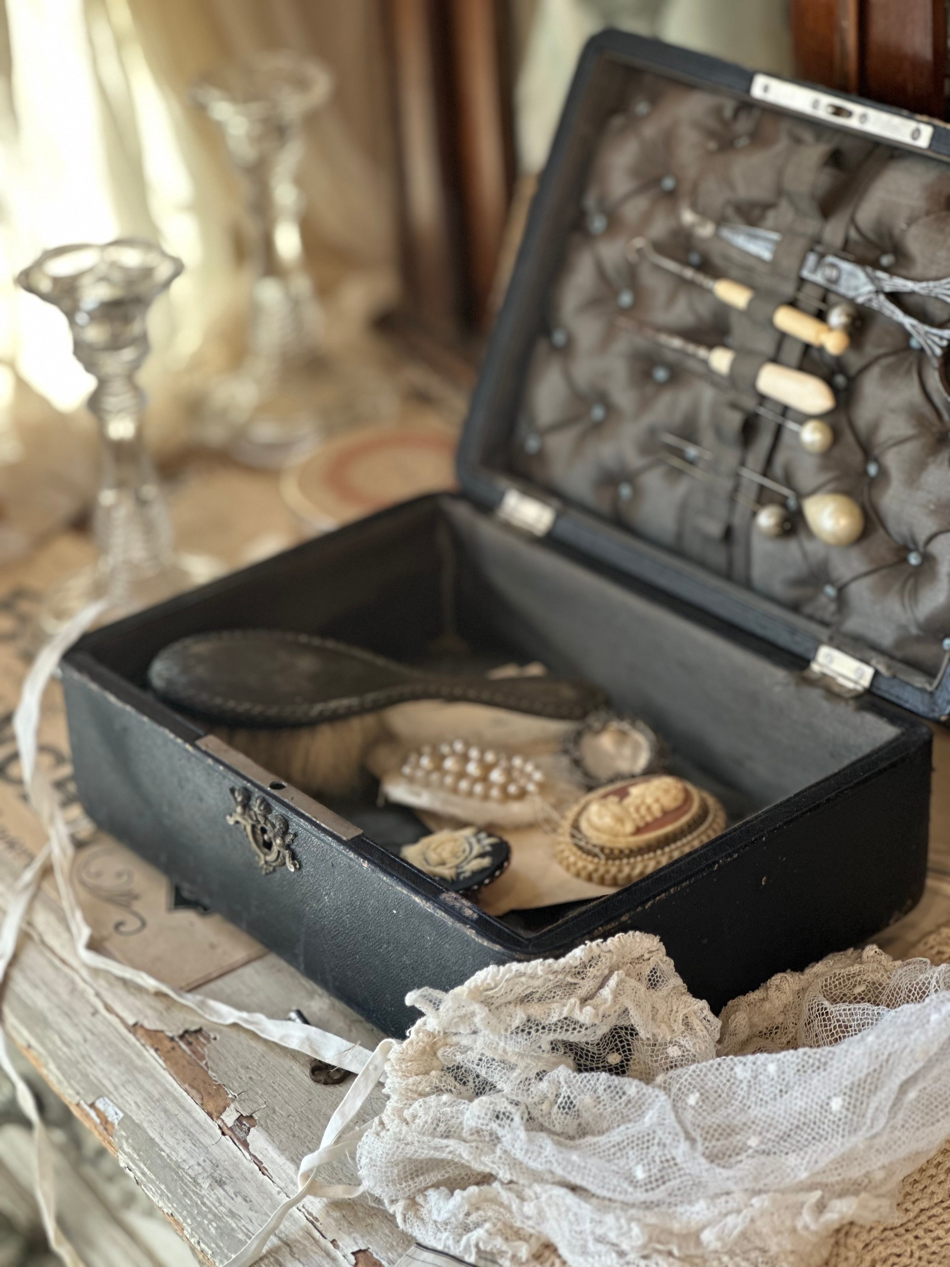 フランスアンティーク小物ボックス 箱ミニチュア シリーズ