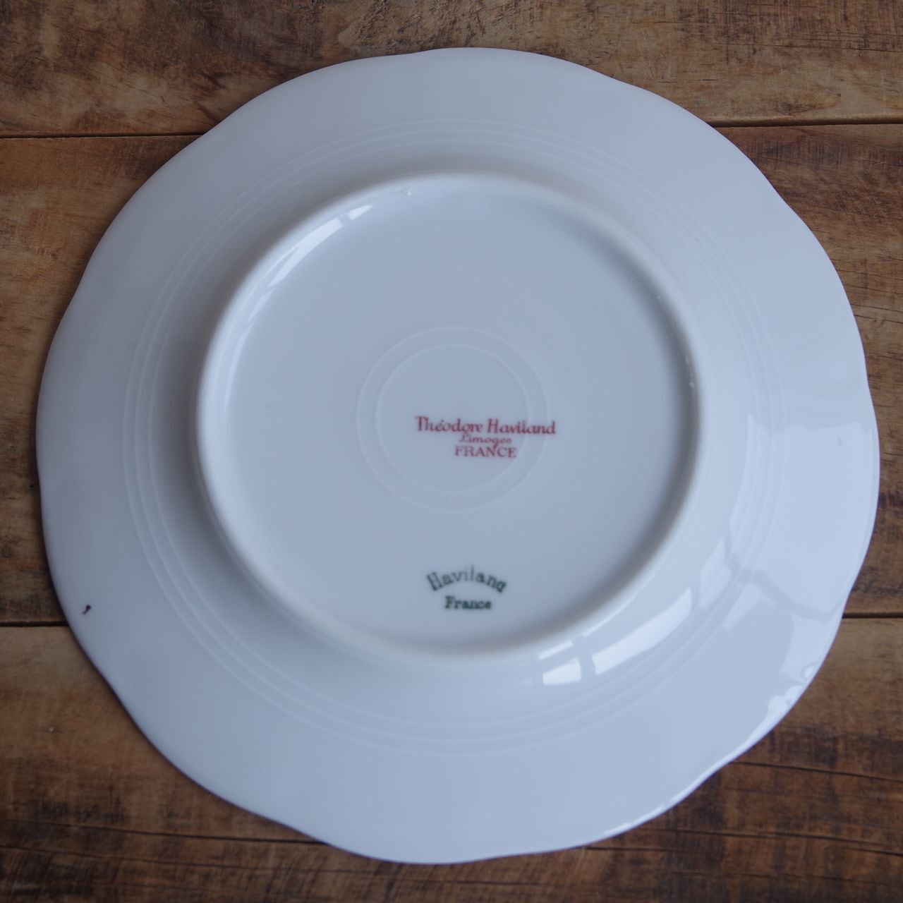 Theodore Haviland Limoges リモージュ アビランド 花柄 デザート