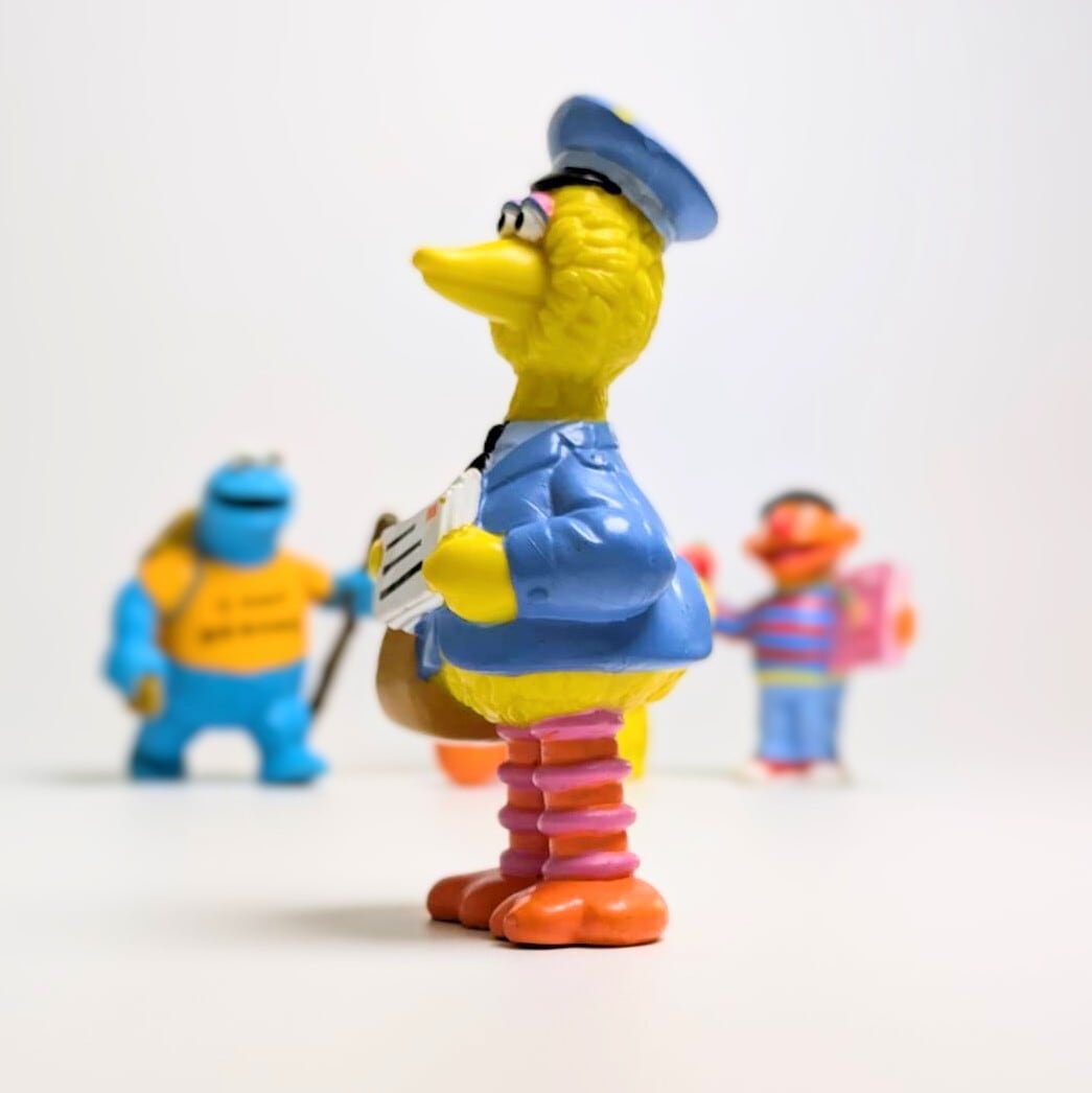 セサミストリート ビッグバード フィギュア ヴィンテージ TYCO 1997