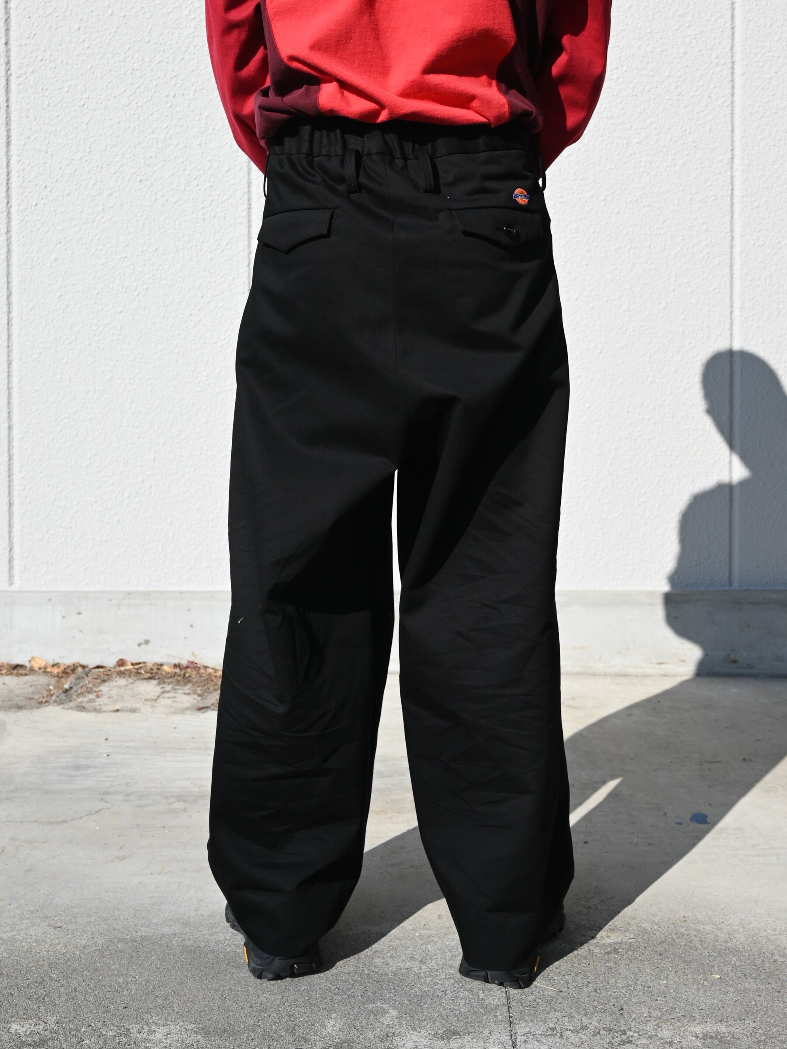 Leh / Wrap Wide Slacks | GANKO