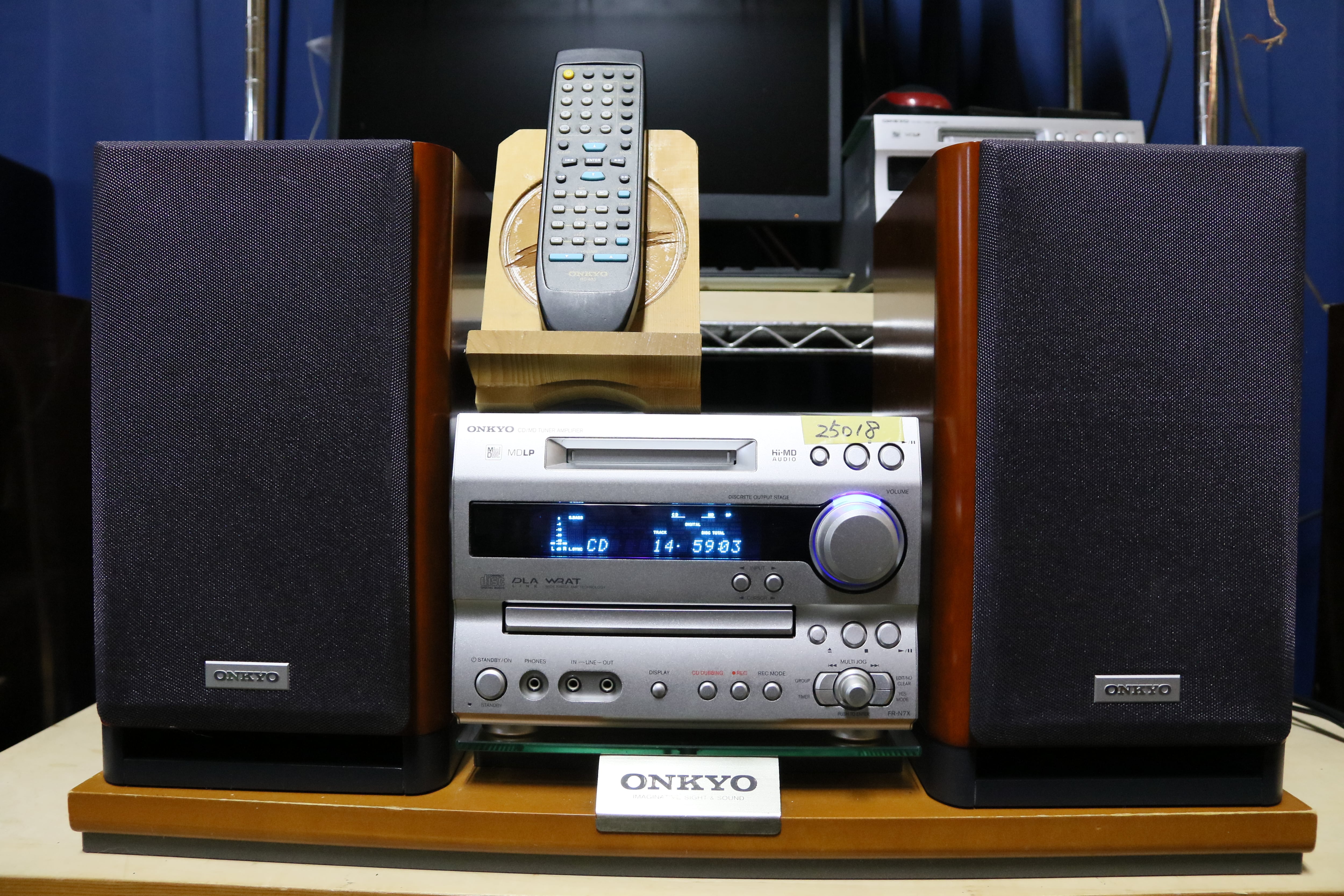 HI-MD搭載、貴重な稼働品！】ONKYO FR-N7X ＆D-N9 CD/MD/ﾁｭｰﾅｰ/ｱﾝﾌﾟ
