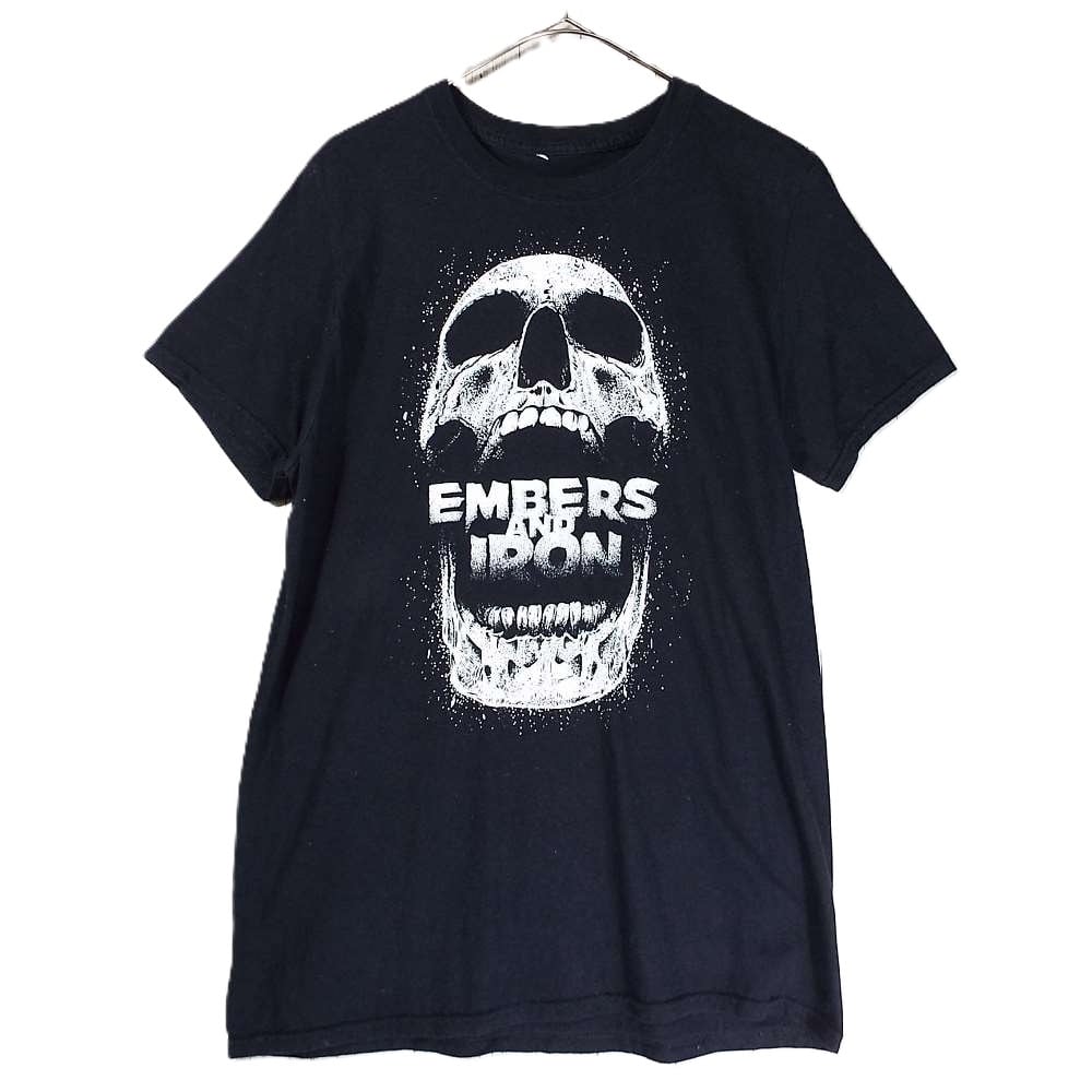 肩幅41cm】【バンドTシャツ】00's MISFITS（ミスフィッツ）骸骨 スカル