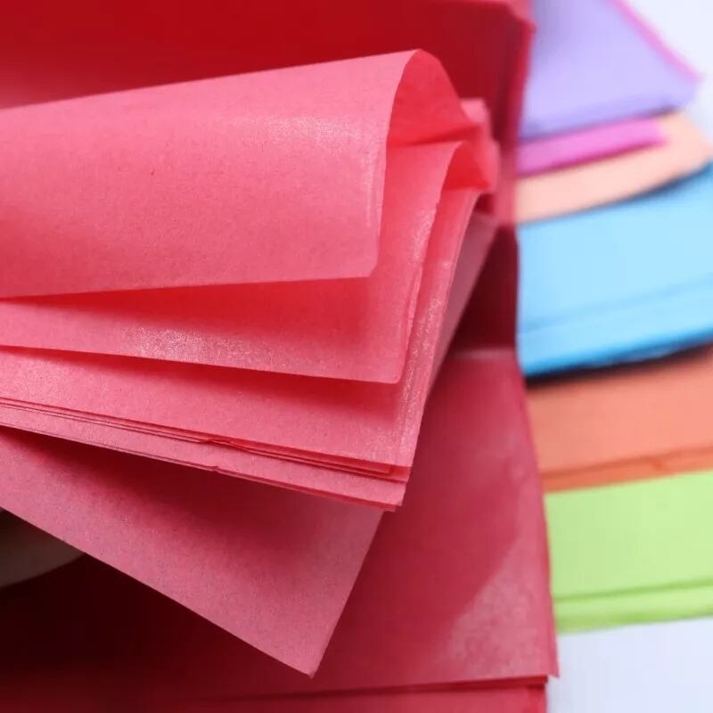 10枚×5セット カラー薄葉紙 | ゆれの資材総合本店