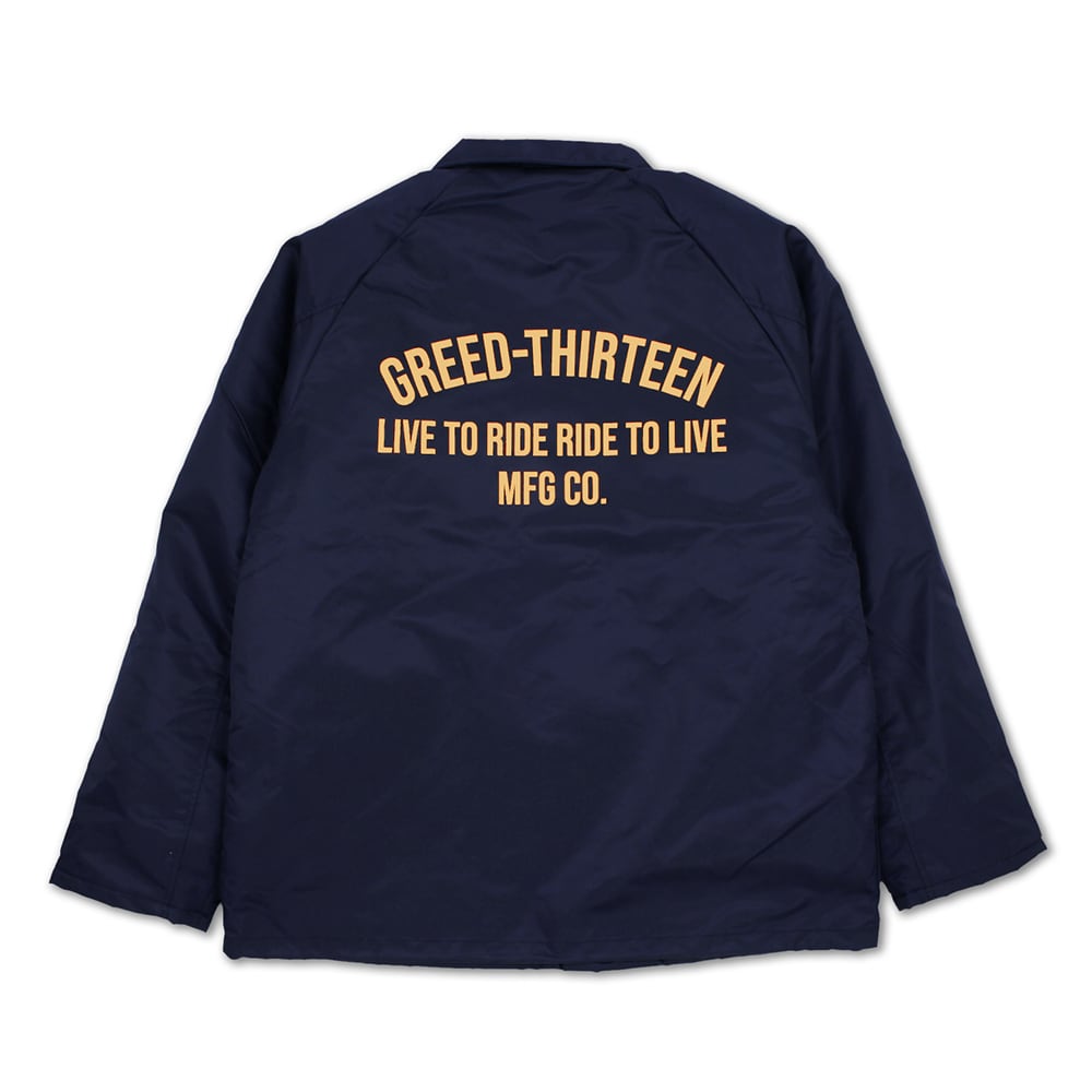 IRON CROSS Coach Jacket Black | DOG HOUSE GARAGE