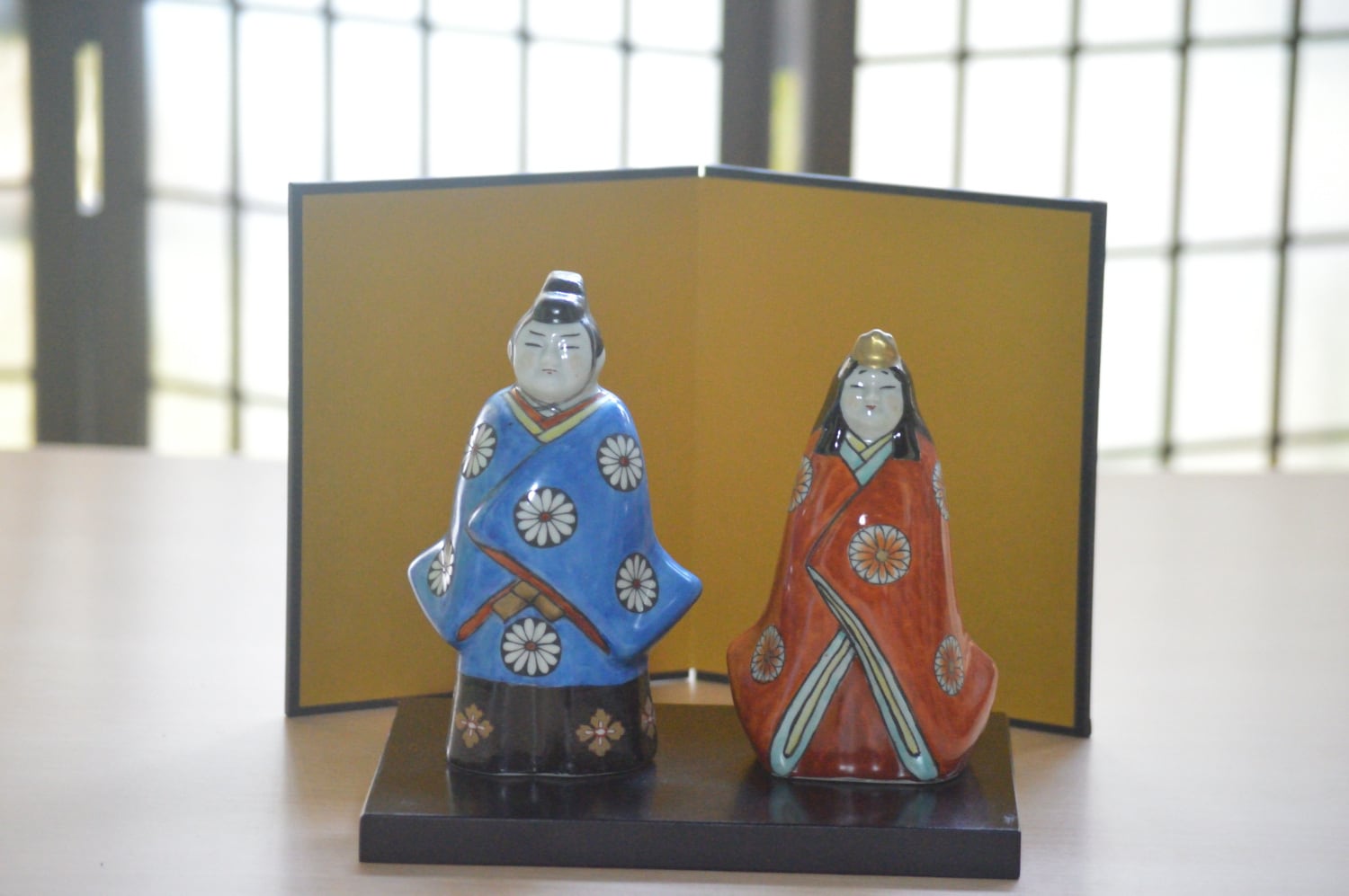 円左エ門 有田焼 雛人形 ひな人形 円左衛門窯 陶器 箱付き 円左エ門