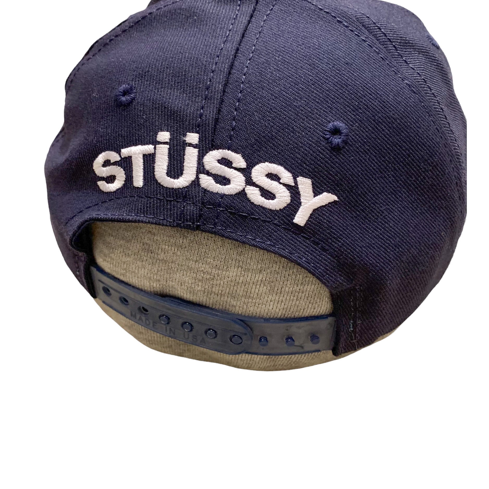 old stussy キャップ シャネルロゴ90s USA製