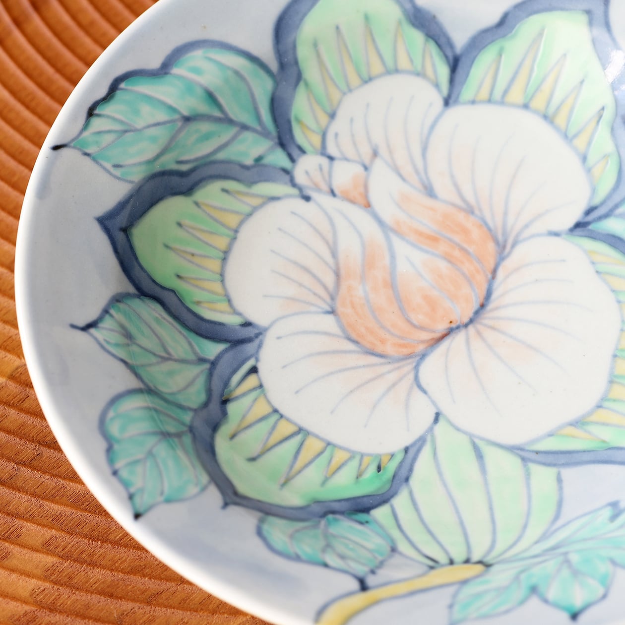 五代・佐藤走波 染錦印度更紗紋 鉢 （有田焼） | にっこう生活館