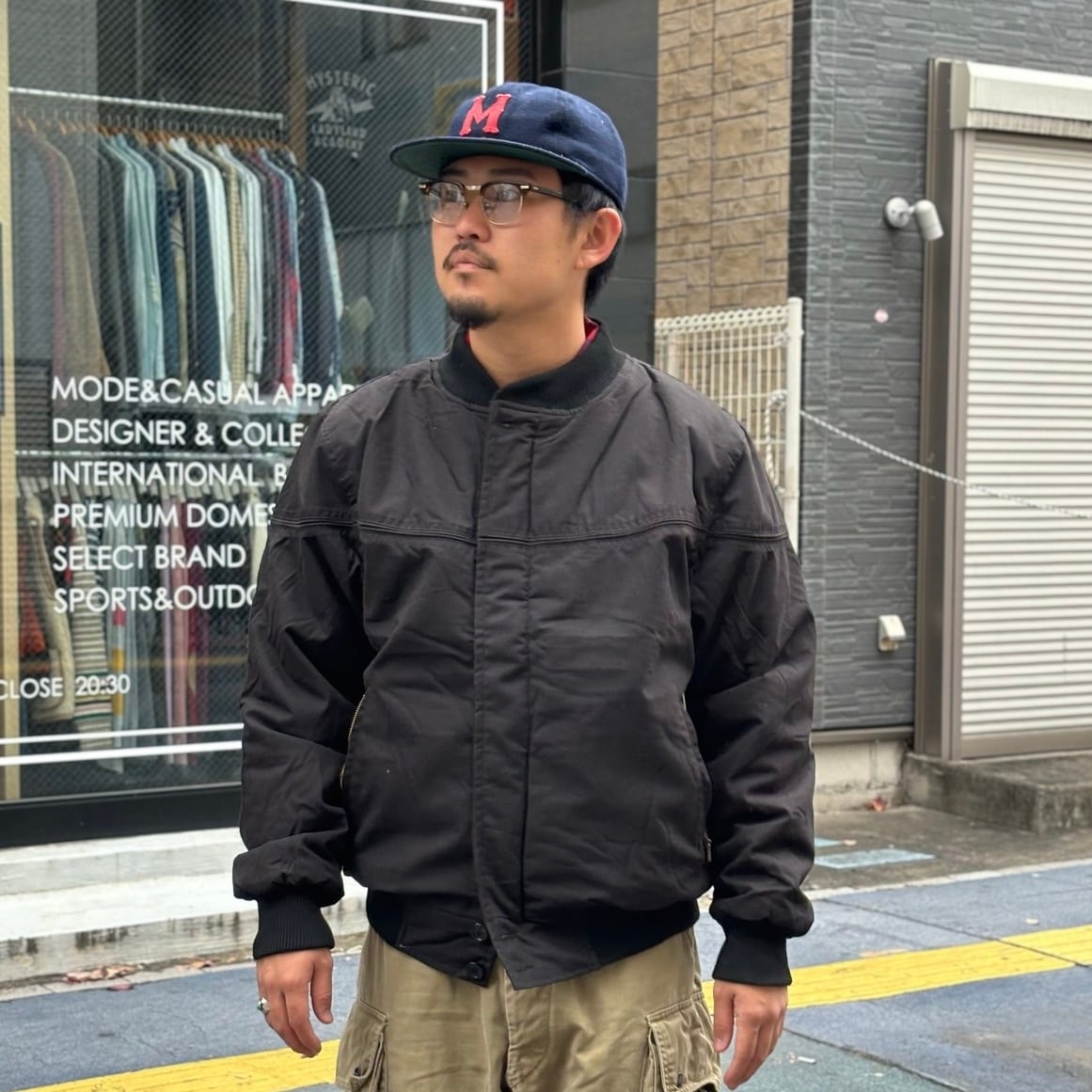 RENEGADE SPORTS Padded Nylon Lined Derby Jacket Black / レネゲード