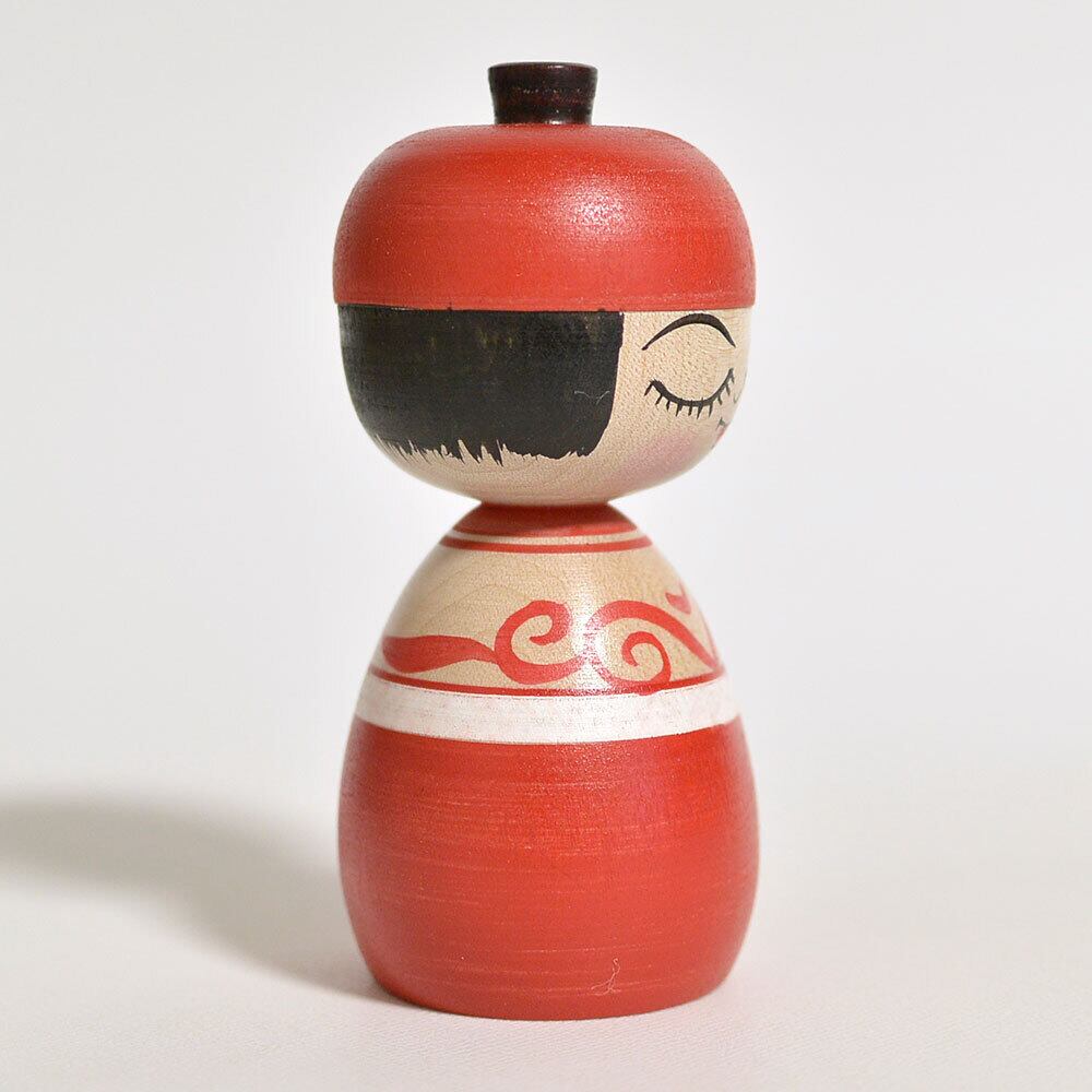 青森りんごこけしJET LINK セット箱つき