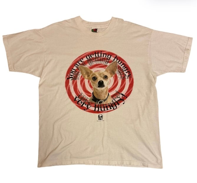 90sタコベル チワワ ヴィンテージTシャツ 企業 アニマル Taco Bell