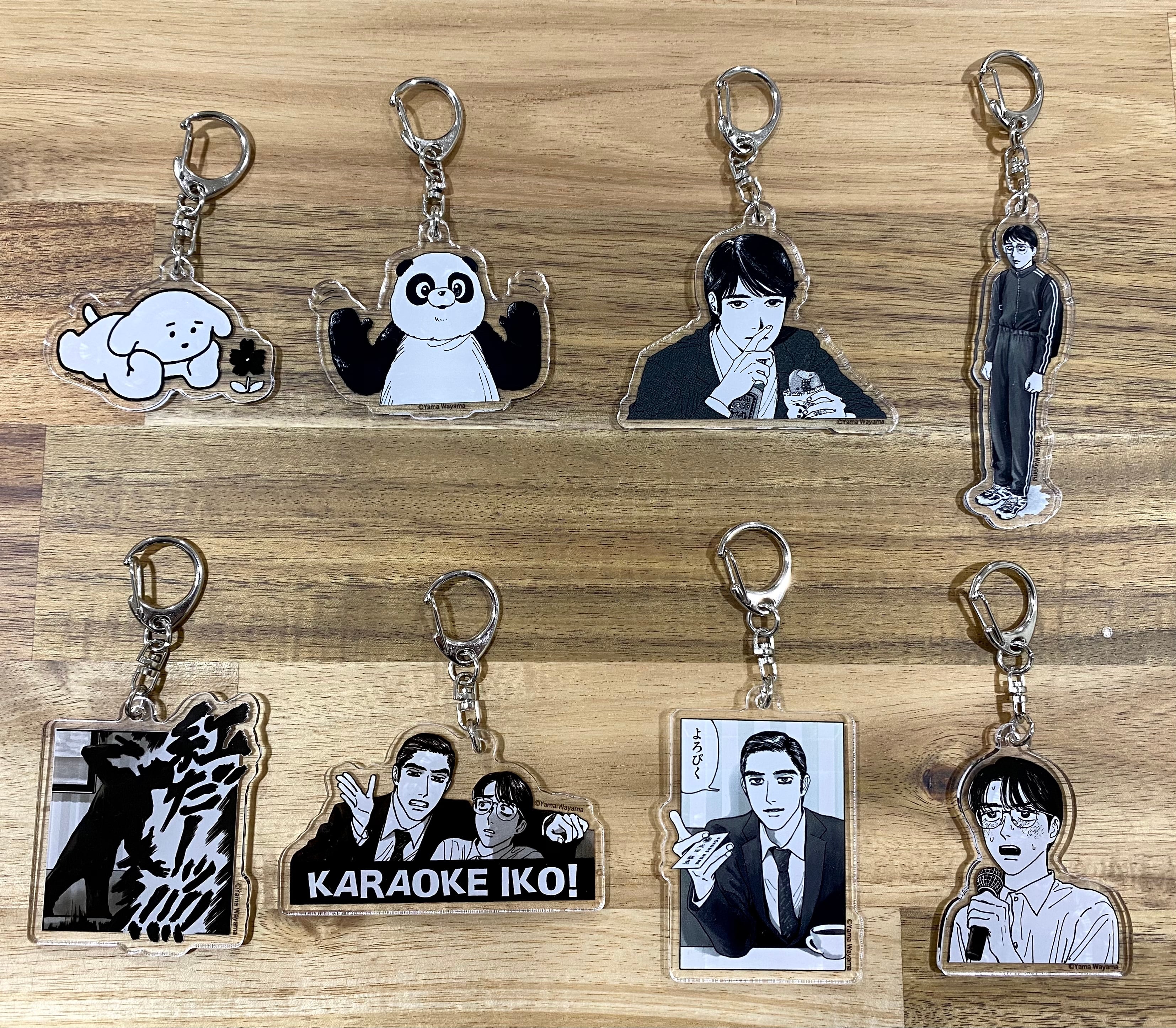 和山 やま〉和山やま作品セレクション アクリルチャーム〈全8種〉 | RE