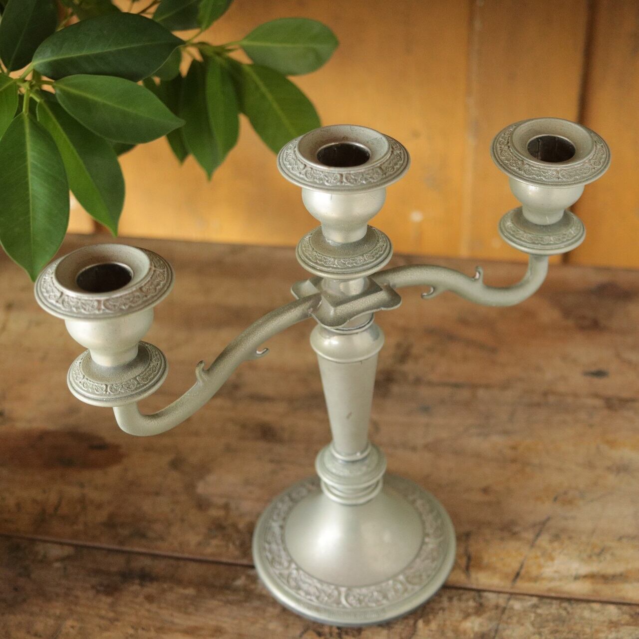 アンティーク イギリス 燭台 キャンドルスタンド | 直香園芸
