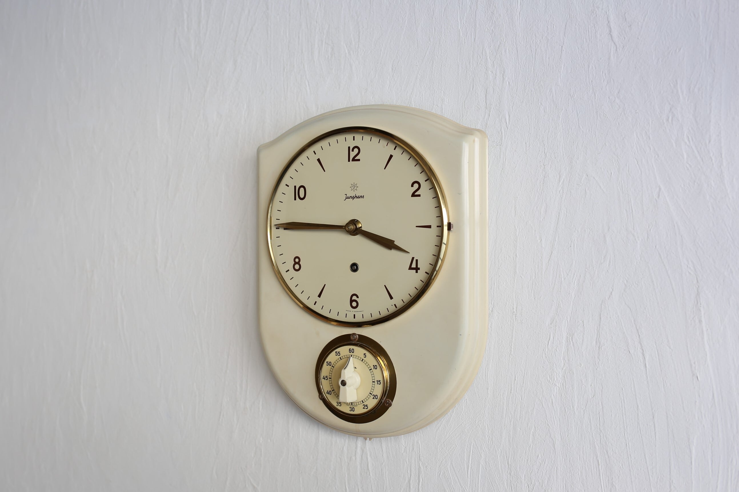 ドイツ ヴィンテージ Junghans ユンハンス キッチンタイマー付き