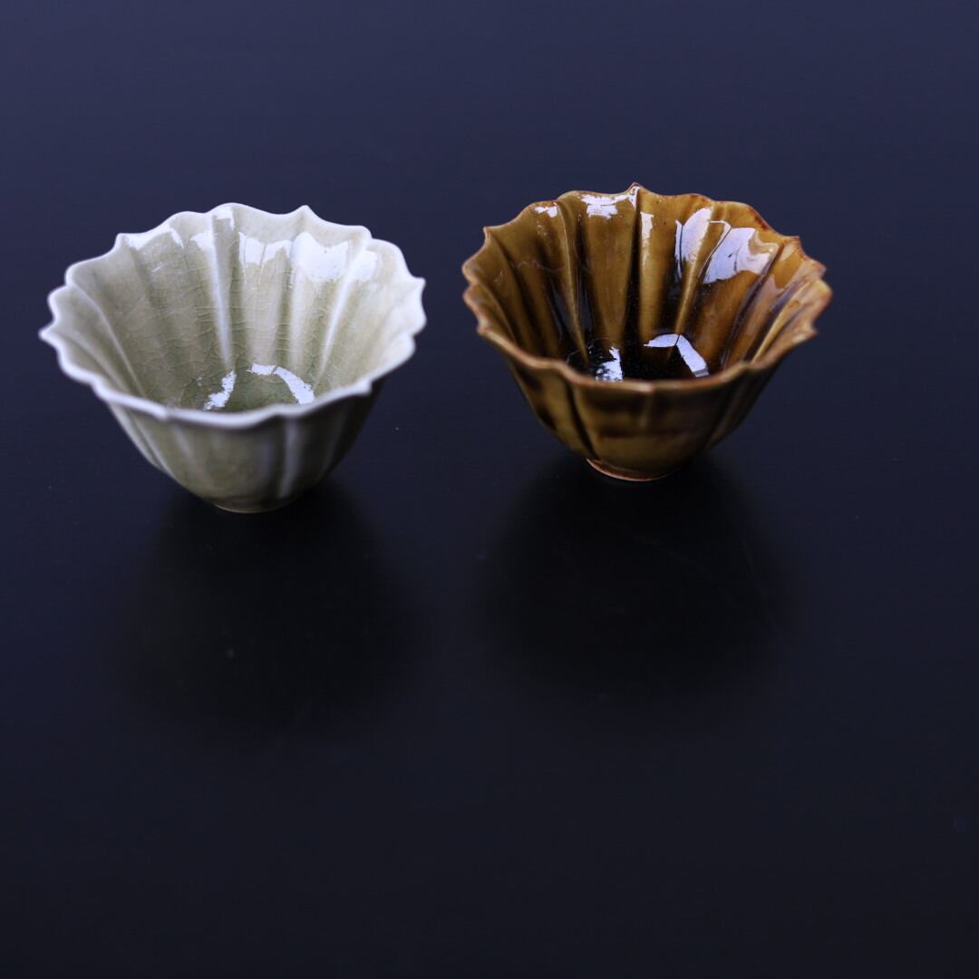 宮田竜司 稜花椀（マット） 2個セット 宮田竜司 稜花椀（マット） 2個