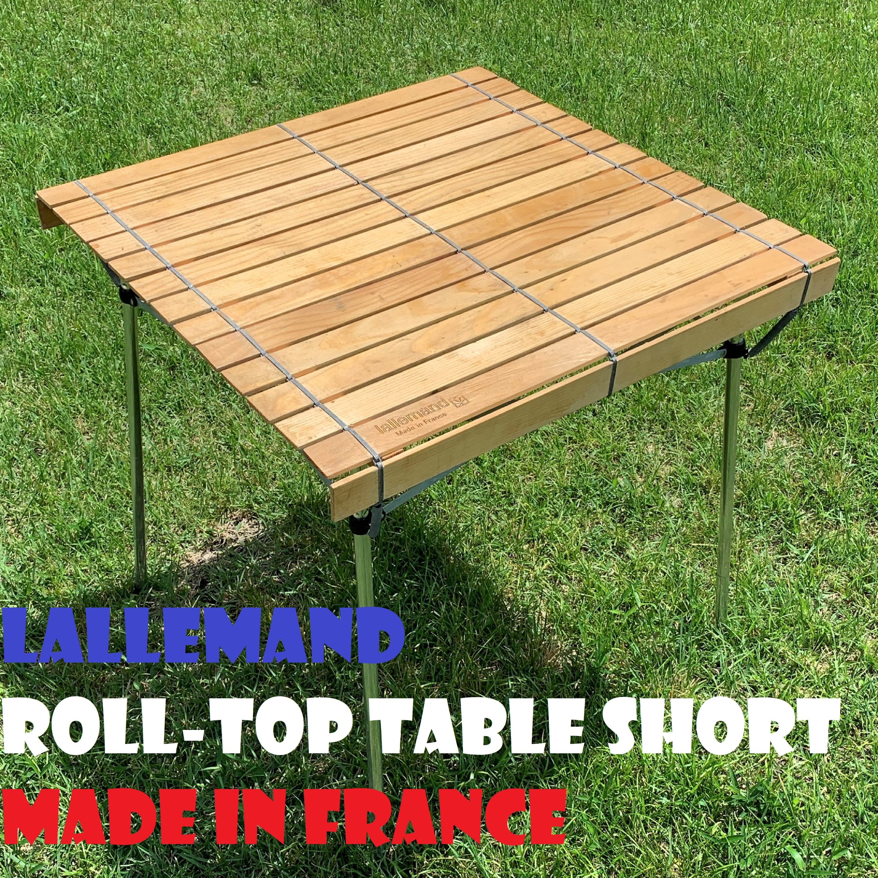 ラレマンド ロールトップテーブル ショート フランス製 LALLEMAND ROLL