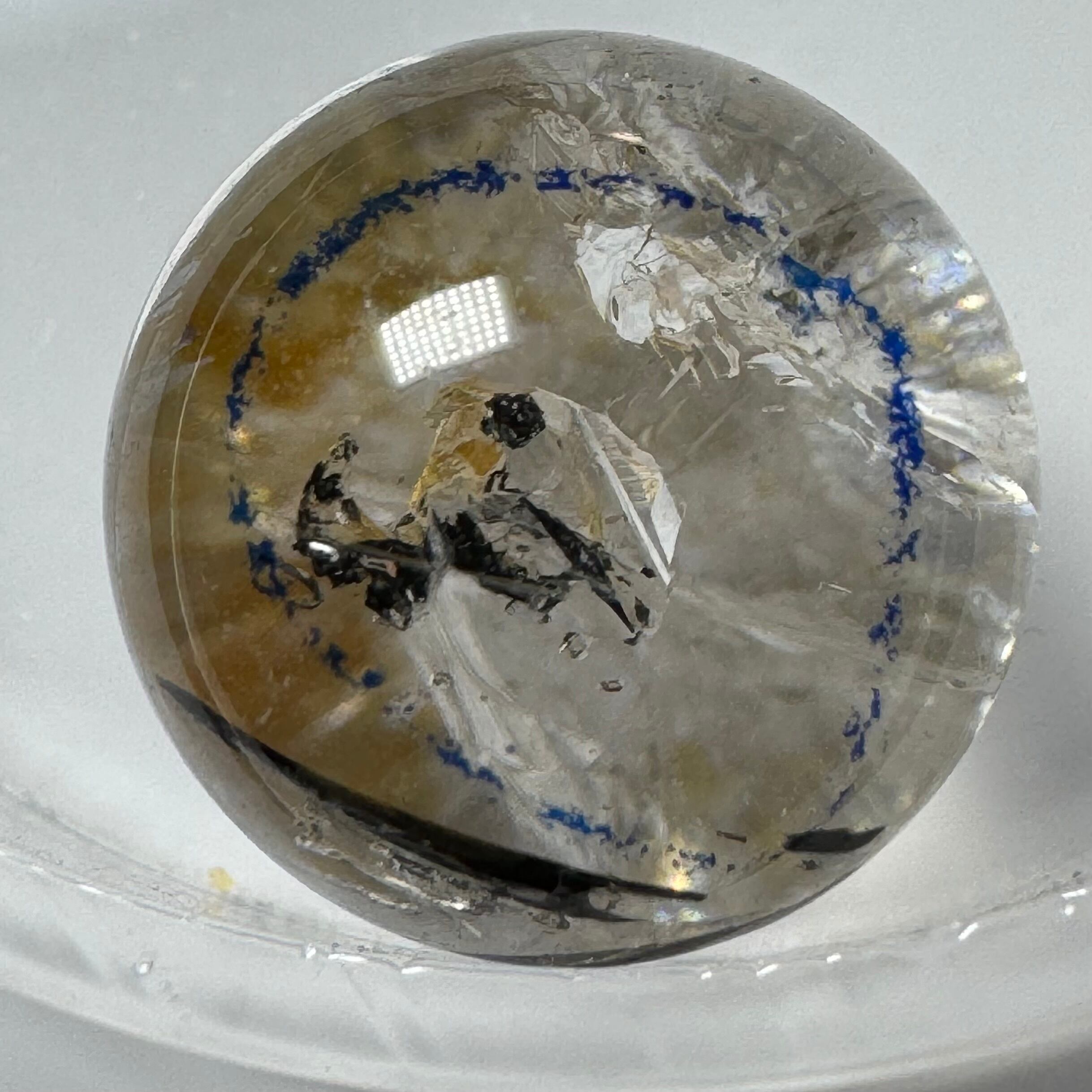 水入り水晶 丸玉 約16㎜ | 天然石 Kanon stone