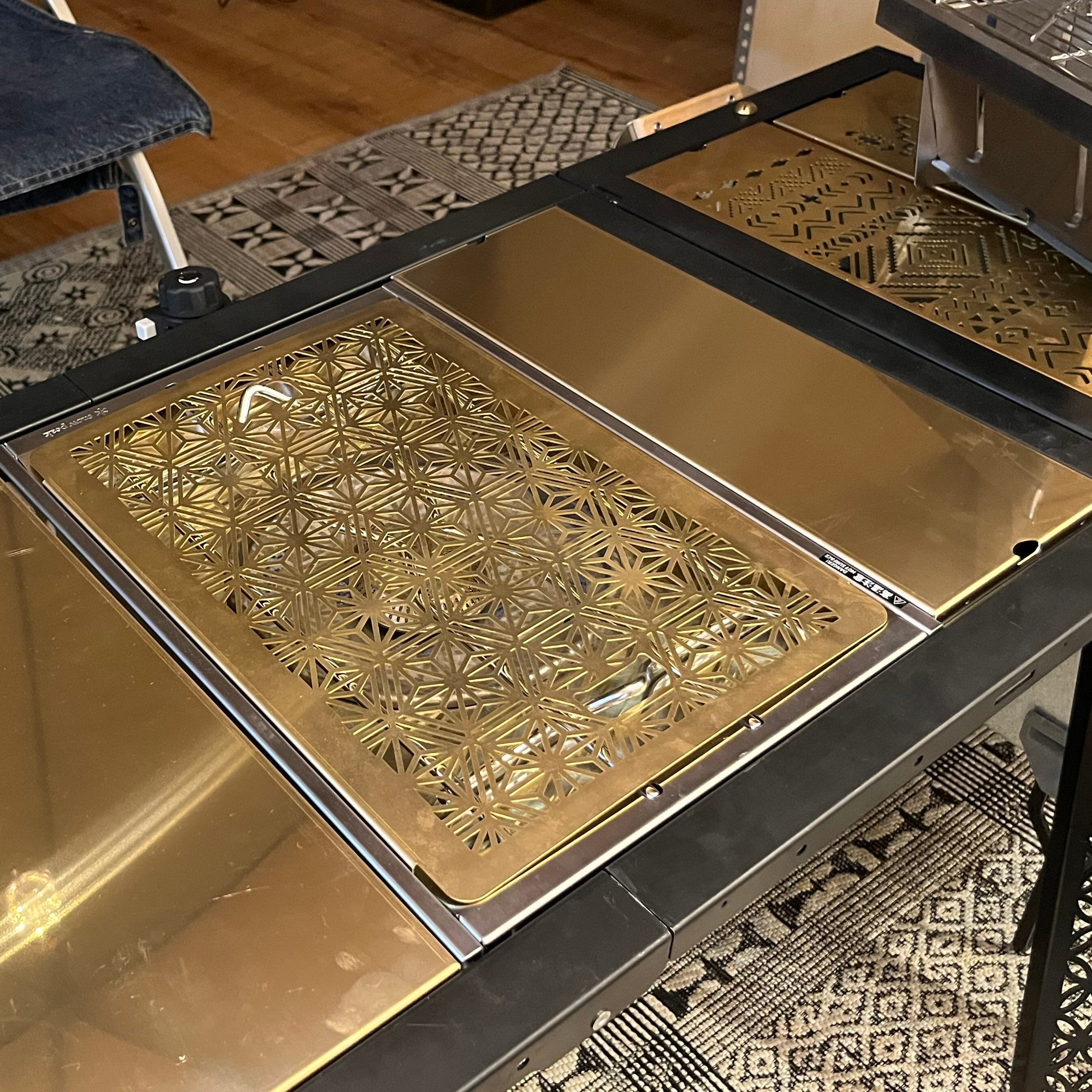 IGTテーブル 真鍮 ハーフユニット パネル 6枚 セット yokota⭐︎真鍮