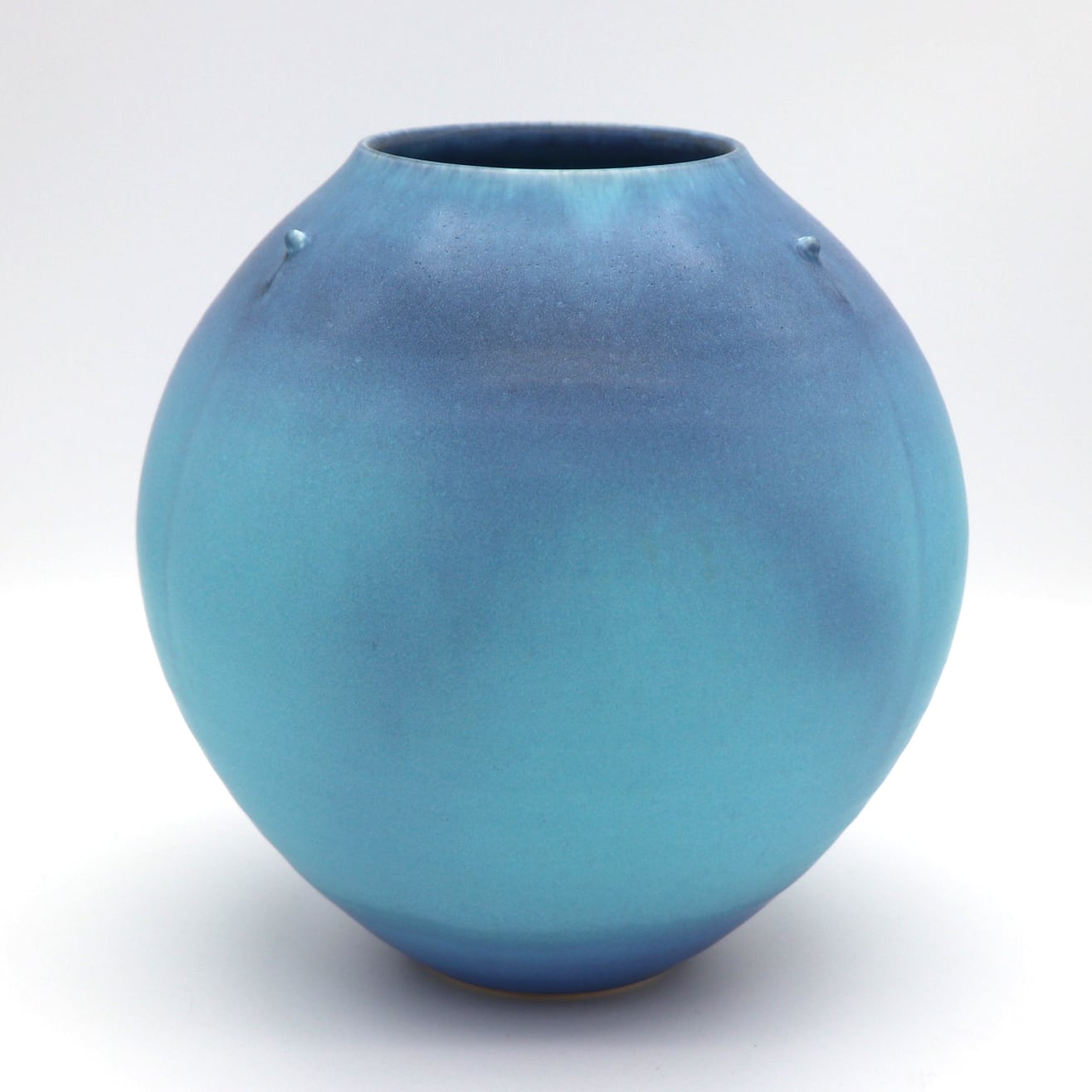 beach 刻花文 扁壷 花瓶 高さ約34cm 時代箱 V R8628H beach 刻花文