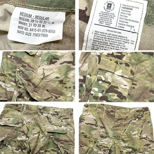 米軍実物 ACU FEMALE トラウザー OCP 25-REGULAR 2本 Propper ACU