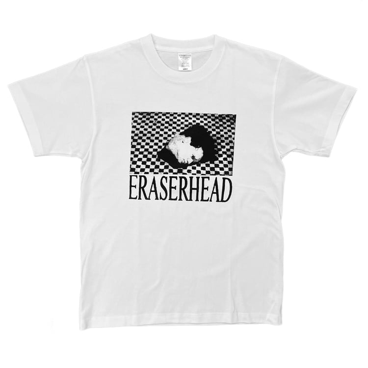 イレイザーヘッド ERASERHEAD 「Checker Head」Tシャツ--- デヴィッド