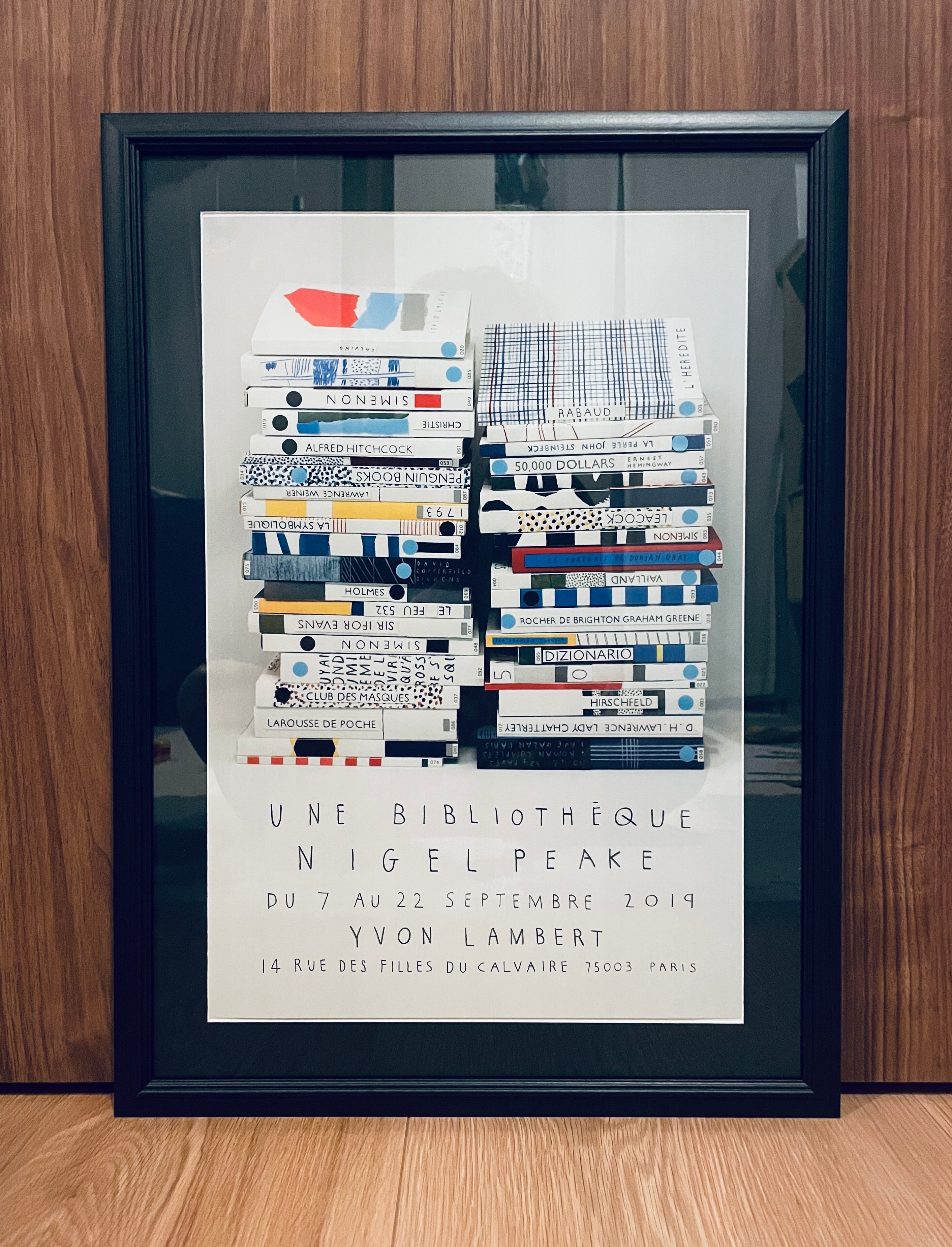 本国パリ完売! Cy Twombly Print (1980)復刻ポスター | 東京古着日和