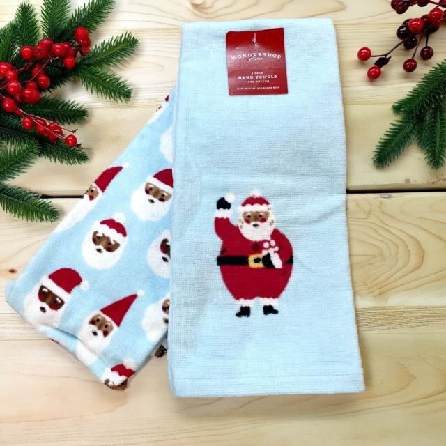 BALSAM & FIR TRADING CO】クリスマス タオル フェイスタオル 2枚