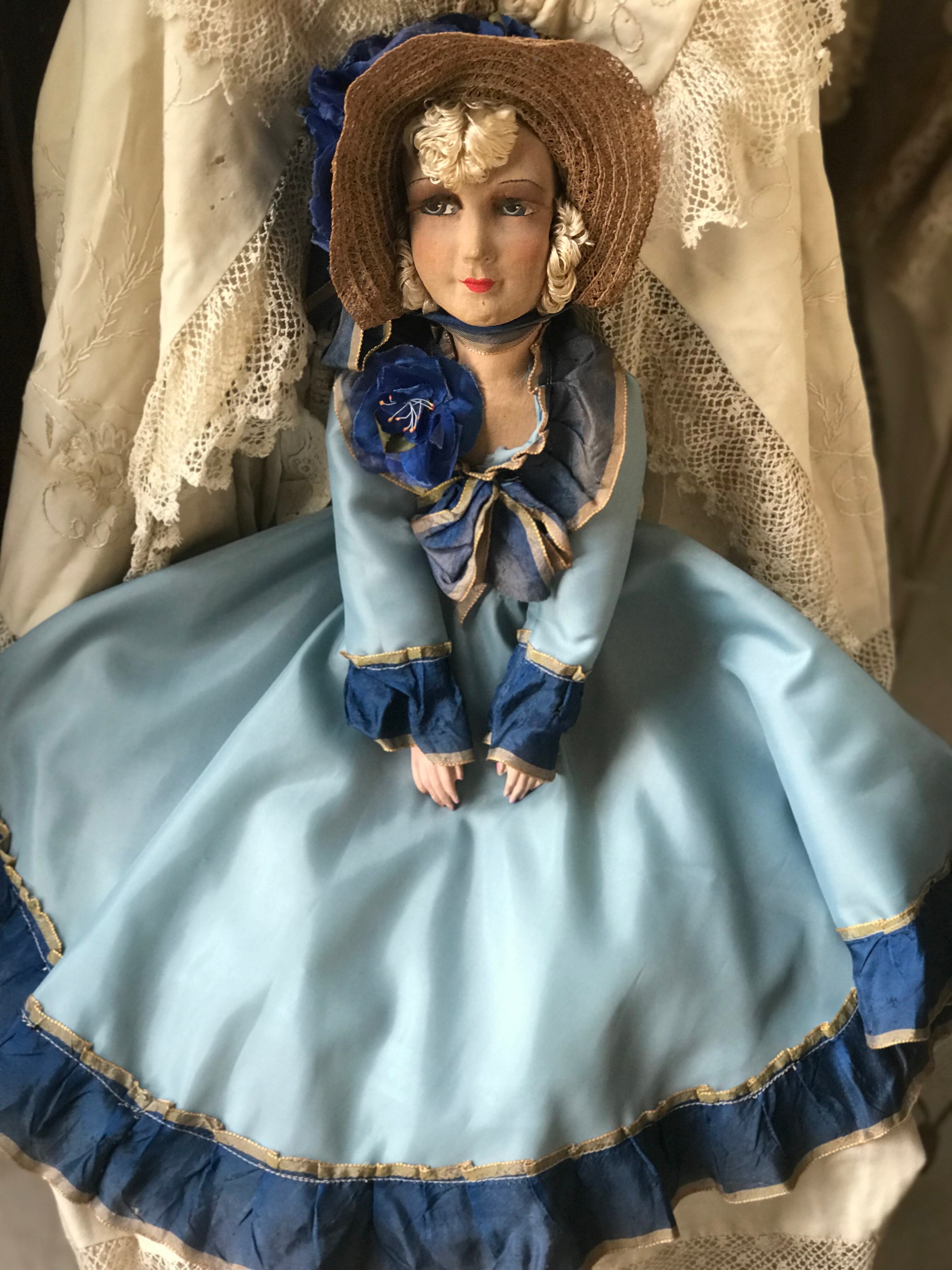 フレンチアンティーク ブドワールドール | hazel anne btdafa