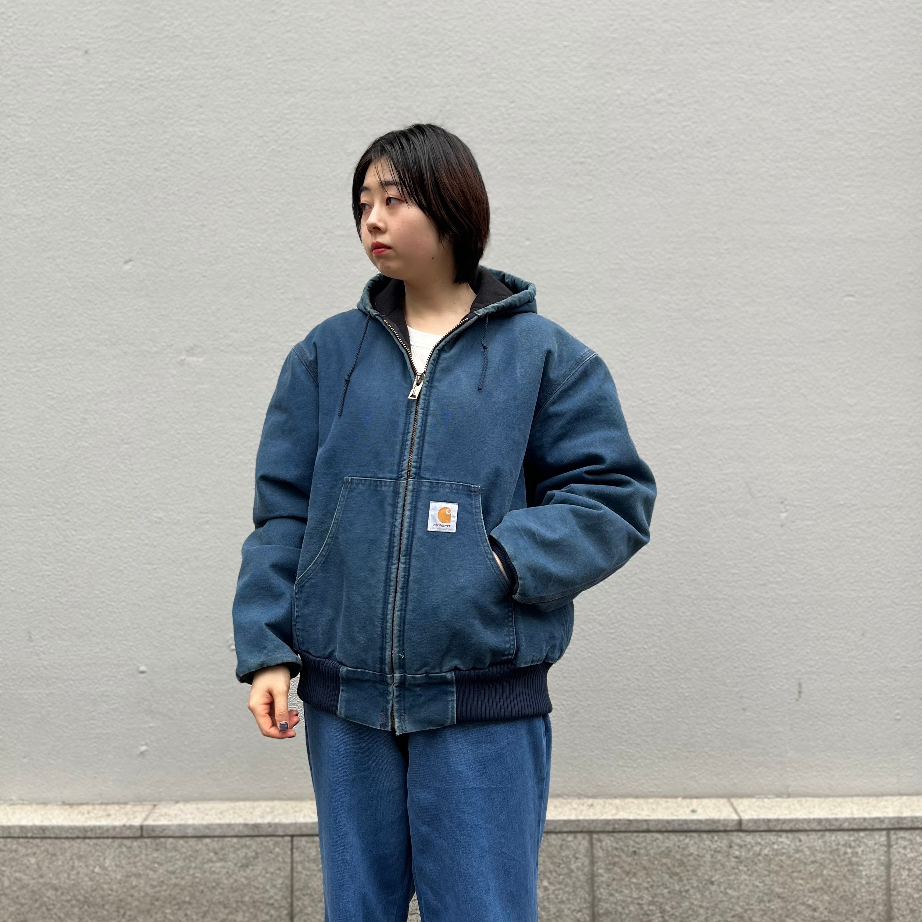 L』carhartt カーハート アクティブパーカー ワークジャケット ダック