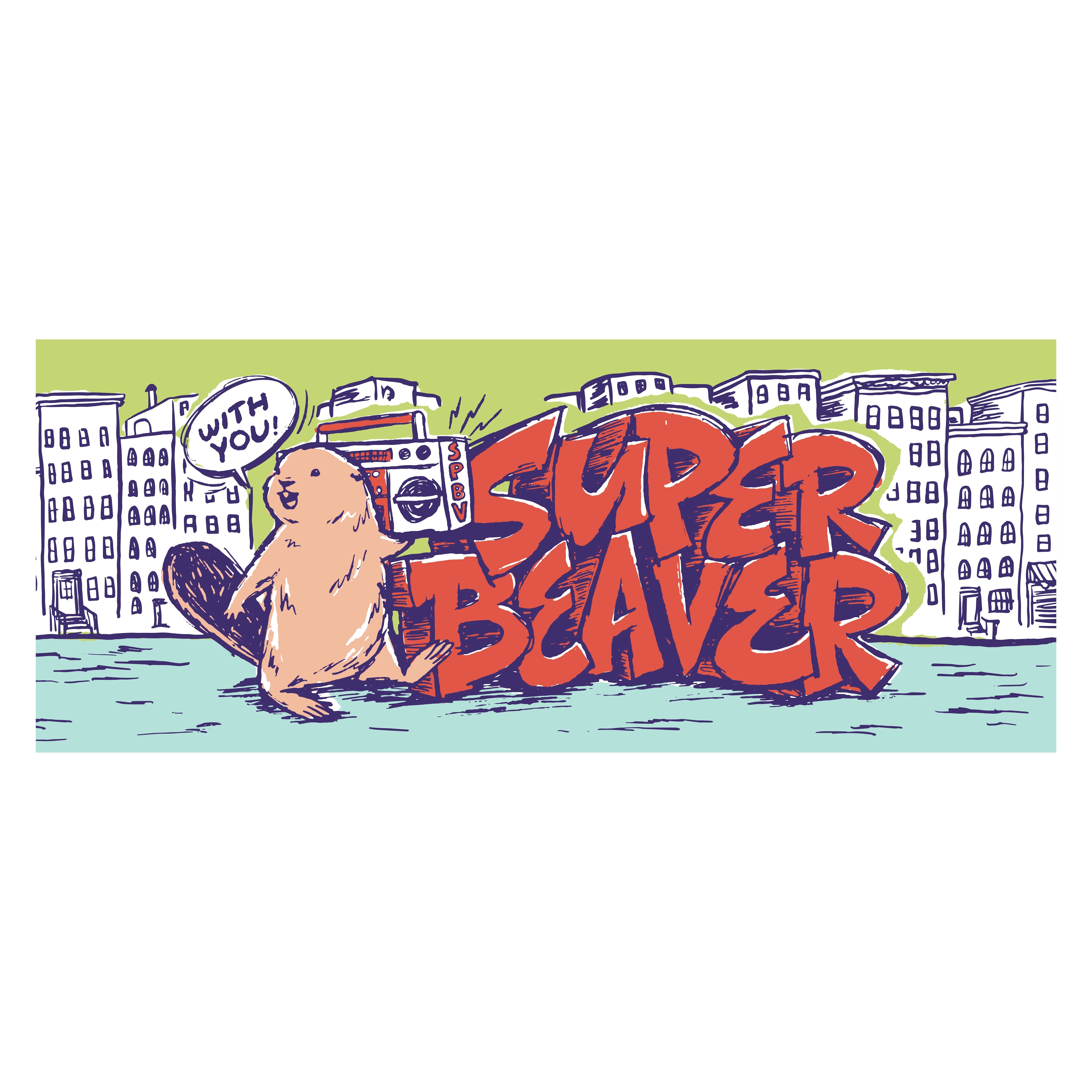ミュージックビーバータオル | SUPER BEAVER OFFICIAL WEBSTORE