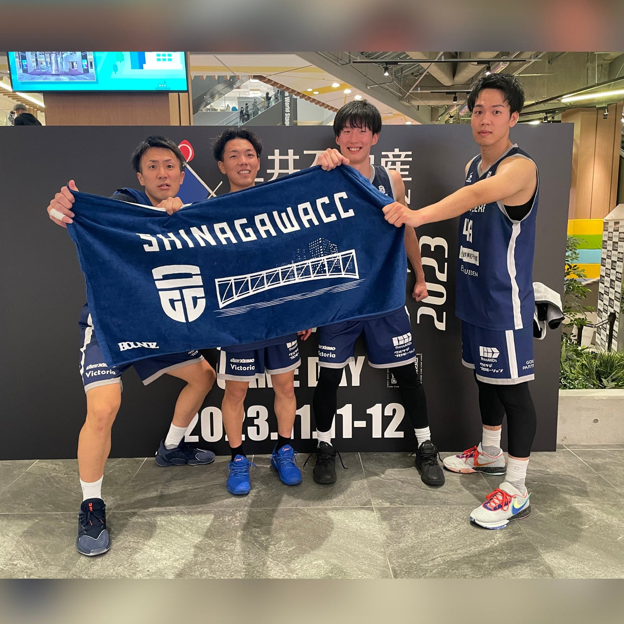 SHINAGAWACC WILDCATS オリジナルバスタオル（BRIDGESデザイン