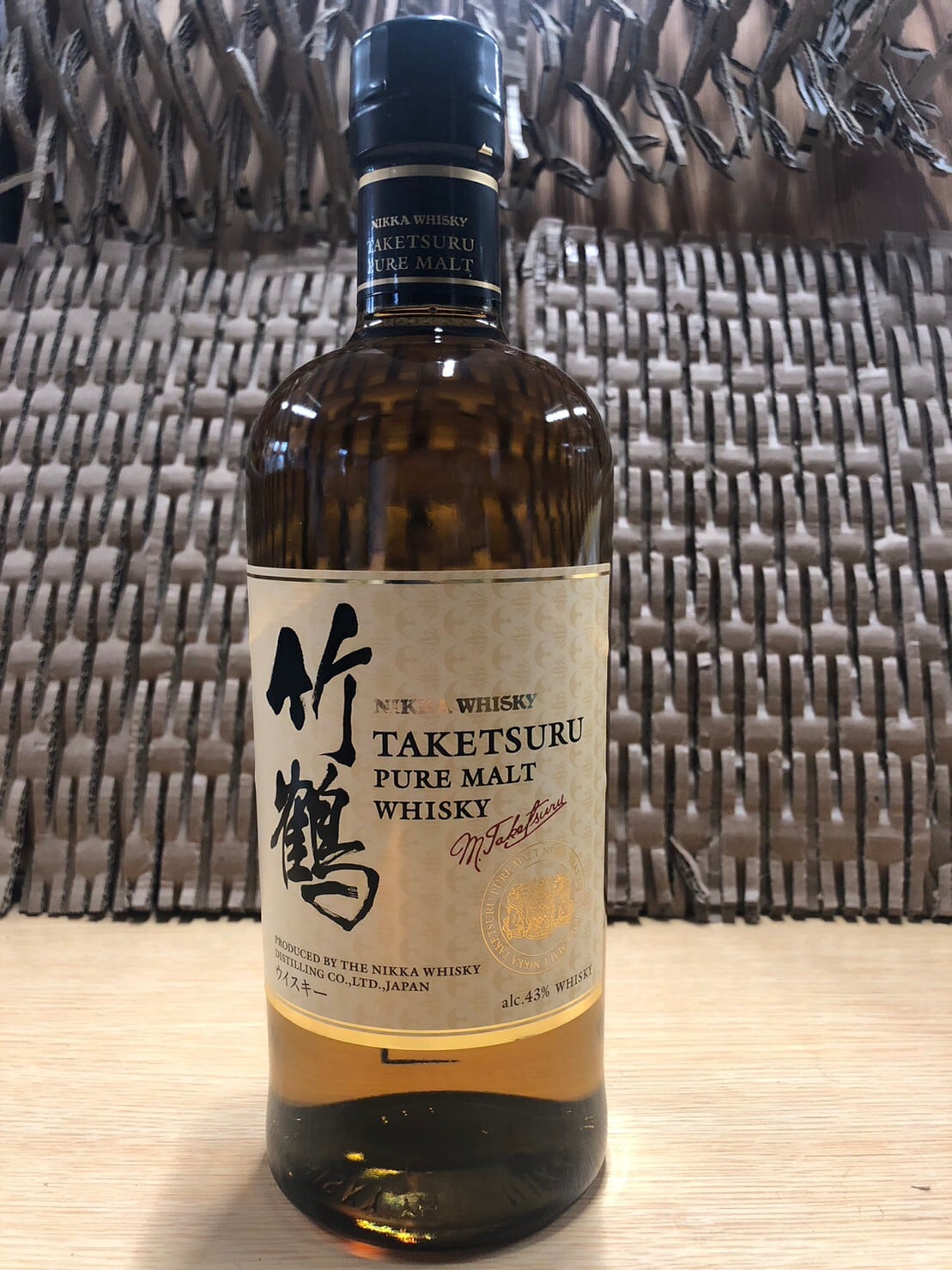 ニッカウイスキー 竹鶴21年 角瓶 ピュアモルト 箱付き 未開封 ニッカ