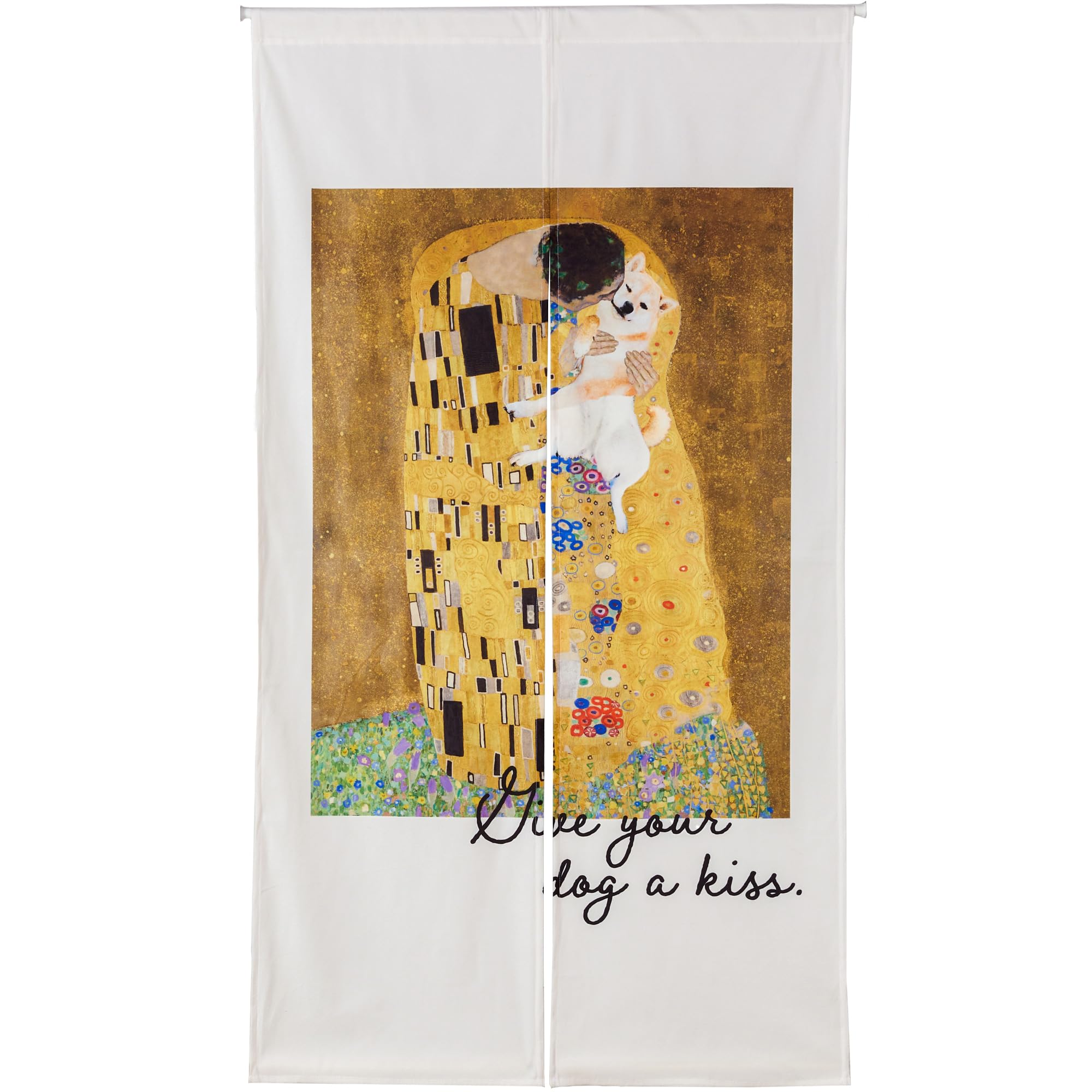 額装付き 柚木沙弥郎 日本民藝館 「型染山羊文暖簾」限定ポスター | Pay ID