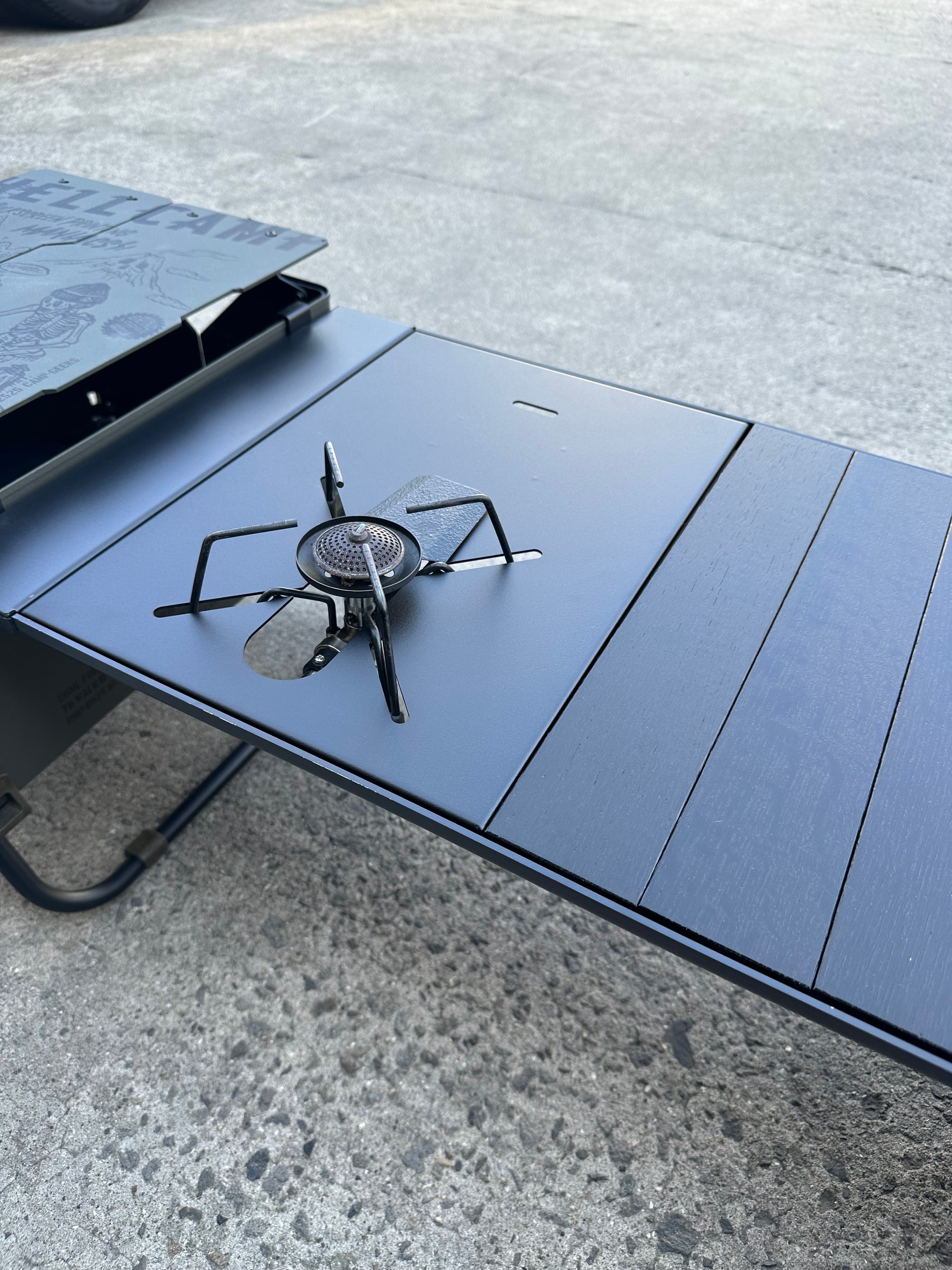 CAMP GEEKS ブリッジテーブル オークブラック IGT対応