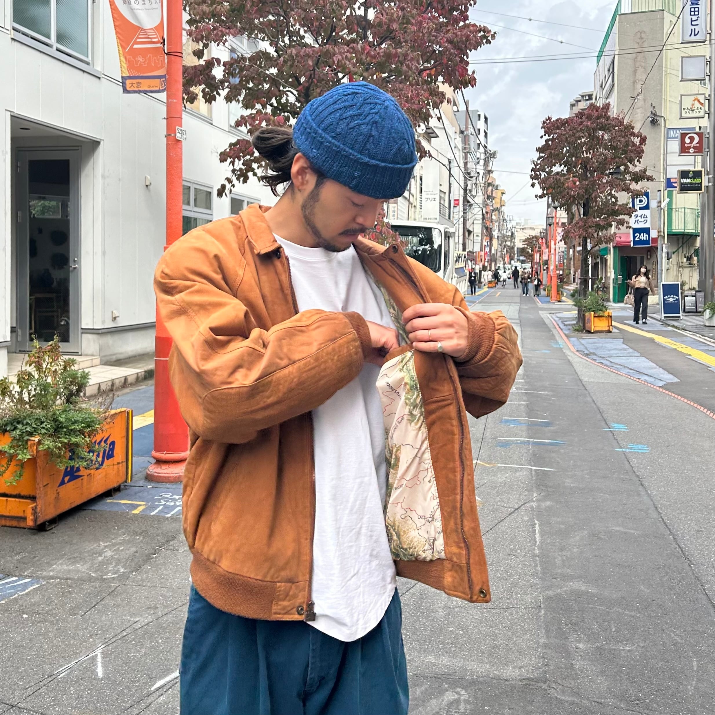 90's Marlboro Leather Jaket L / マールボロ マルボロ レザー