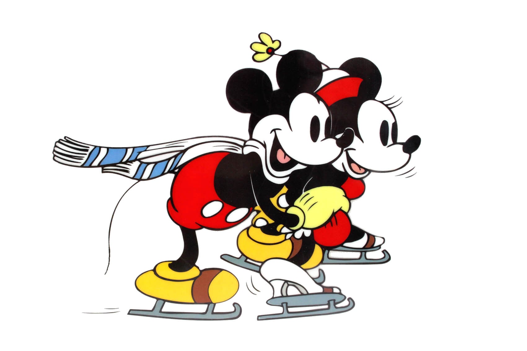 ディズニー 限定品 ミッキー＆ミニー セル画