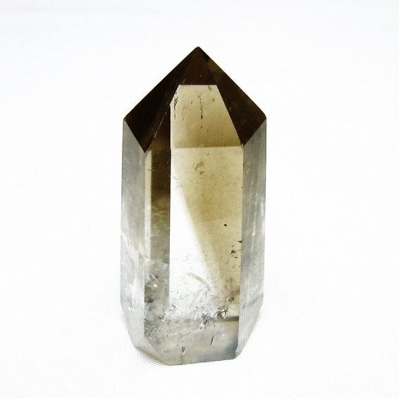 公式 【強力な邪気祓い、精神の安定】天然石 スモーキークォーツ 六角