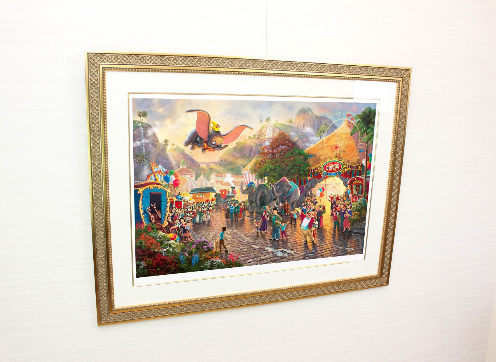 ディズニーファインアート ダンボ シルクスクリーン 限定495枚